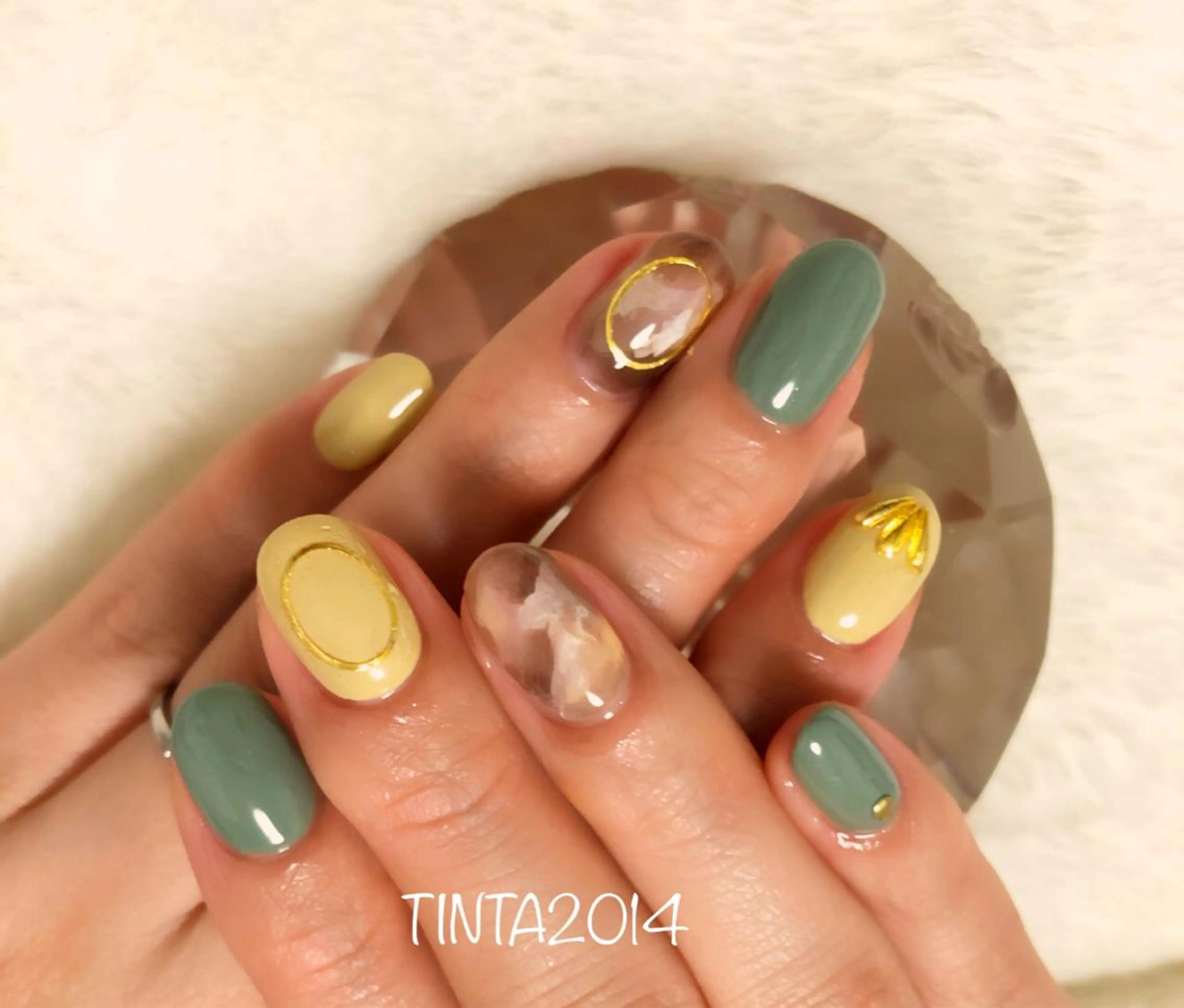 ネイル ニュアンスネイル ネイルサロン ティンタ所属・馬場 典子のネイルデザイン