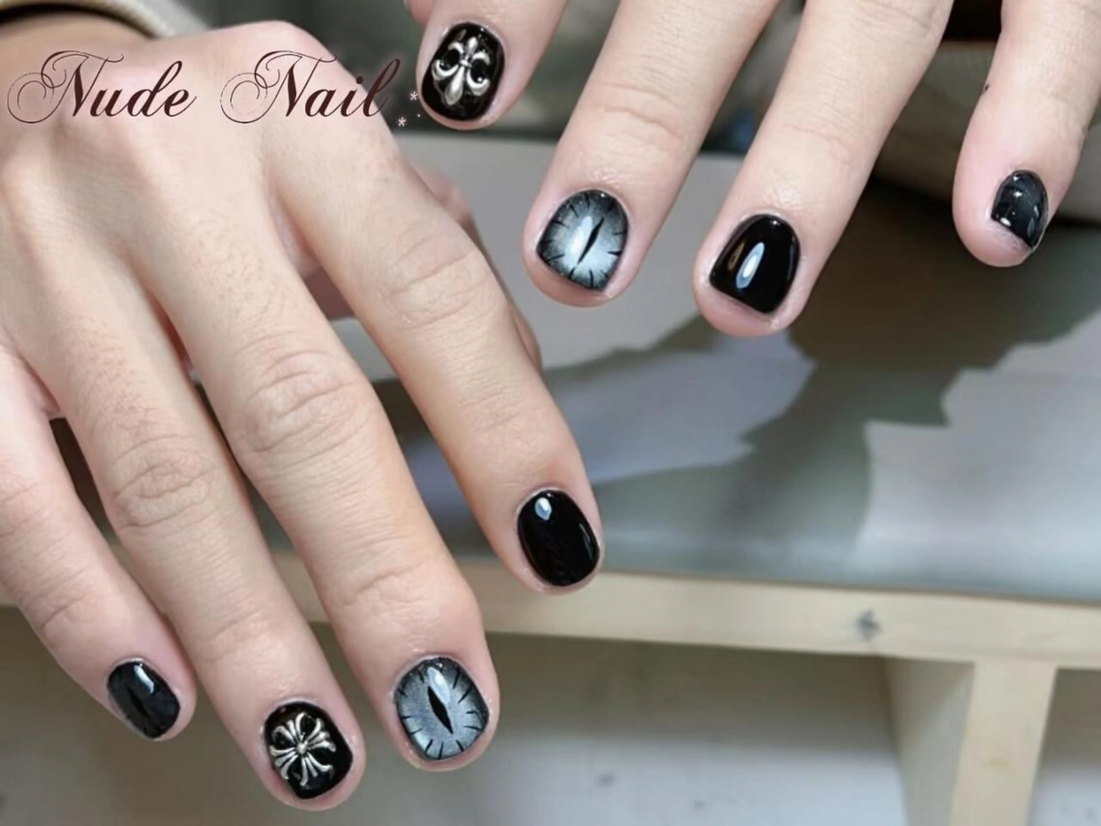 ネイル チークネイル 長さ出し フットネイル フレンチネイル ジェルネイル サカモト リナのネイルデザイン