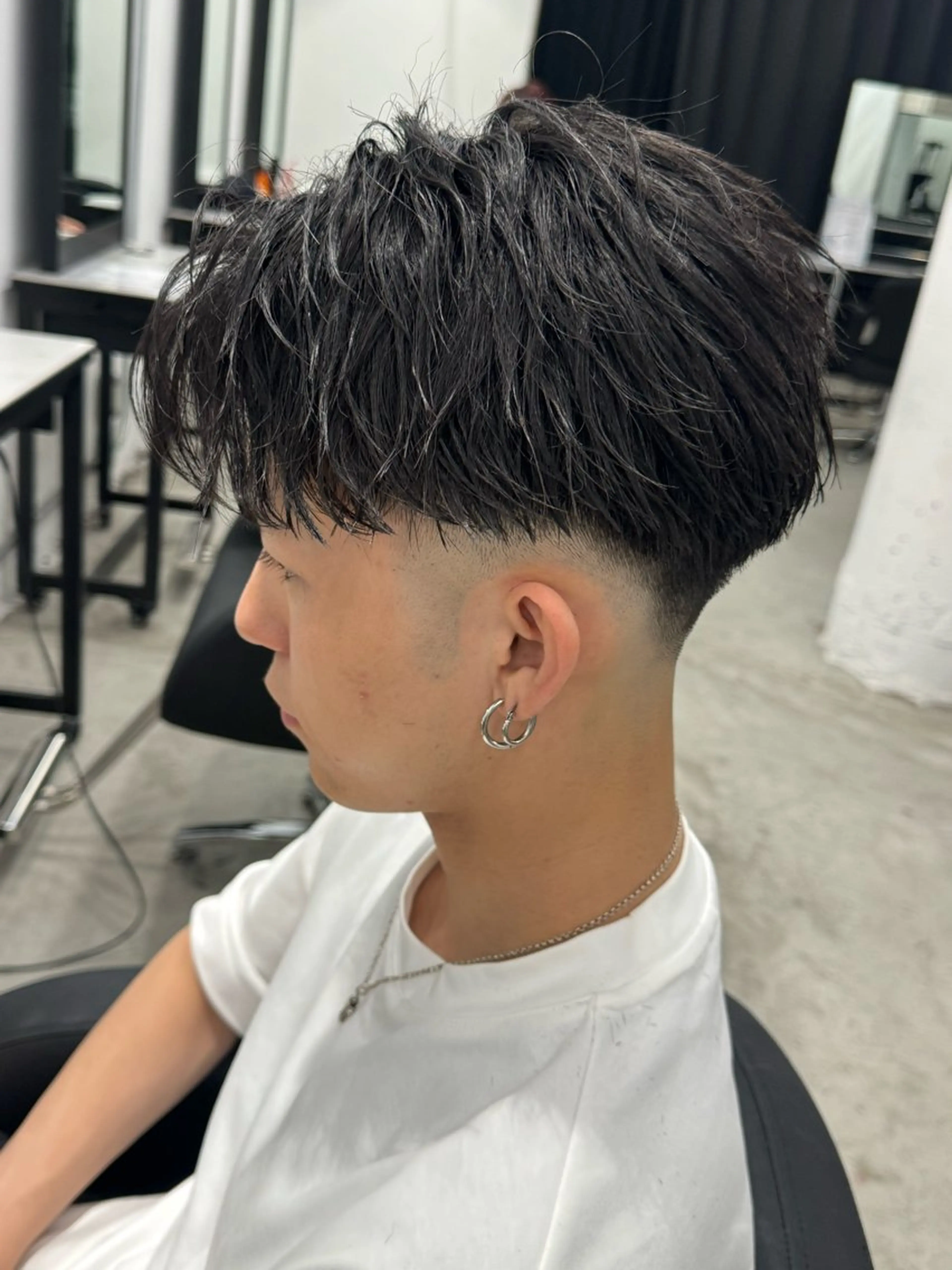 ショート メンズ カット トリートメント ヘアセット Pia/KIRIA /福岡美容室のヘアスタイル