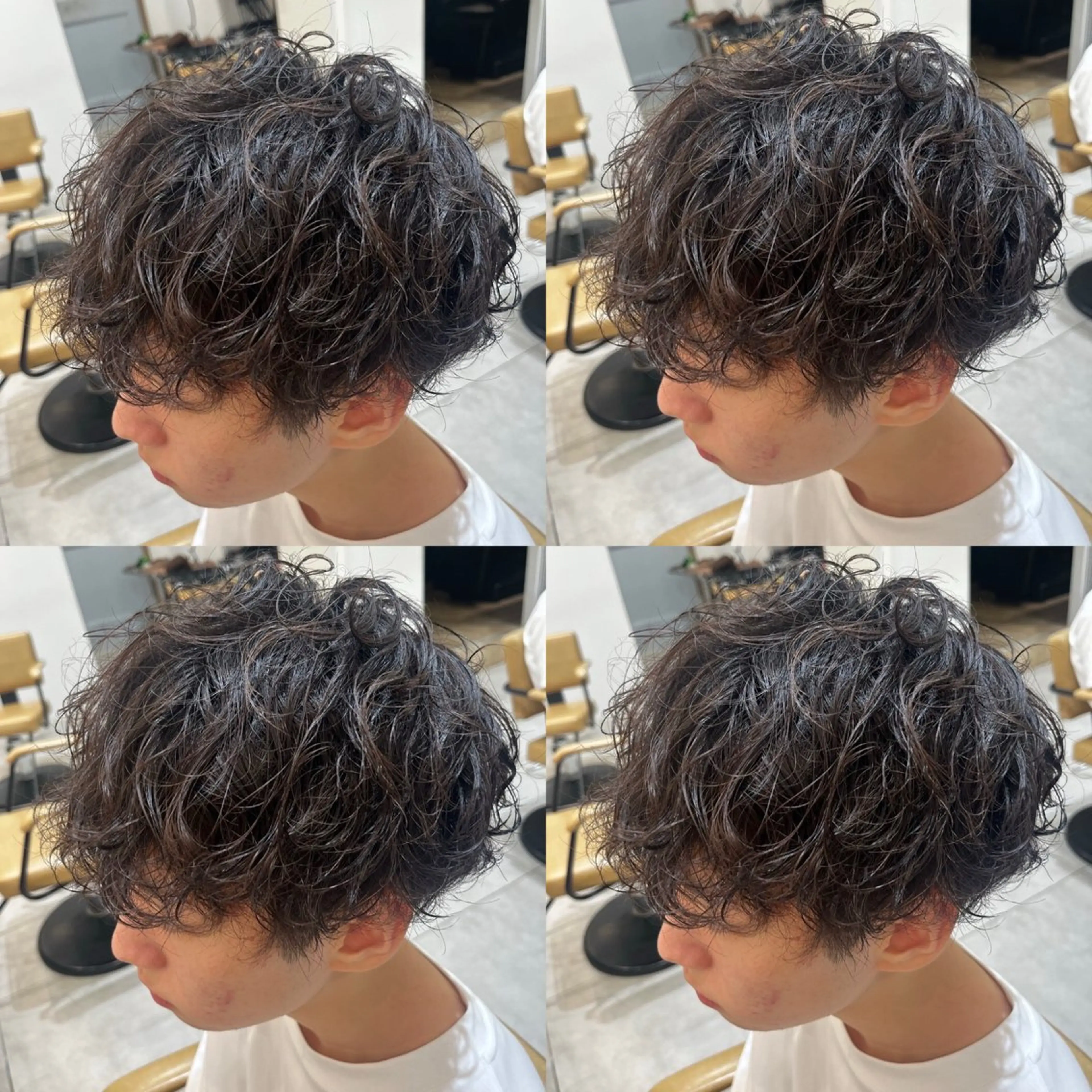 ショート パーマ メンズ ✨ギャップNO1✨ 工藤大輔のヘアスタイル
