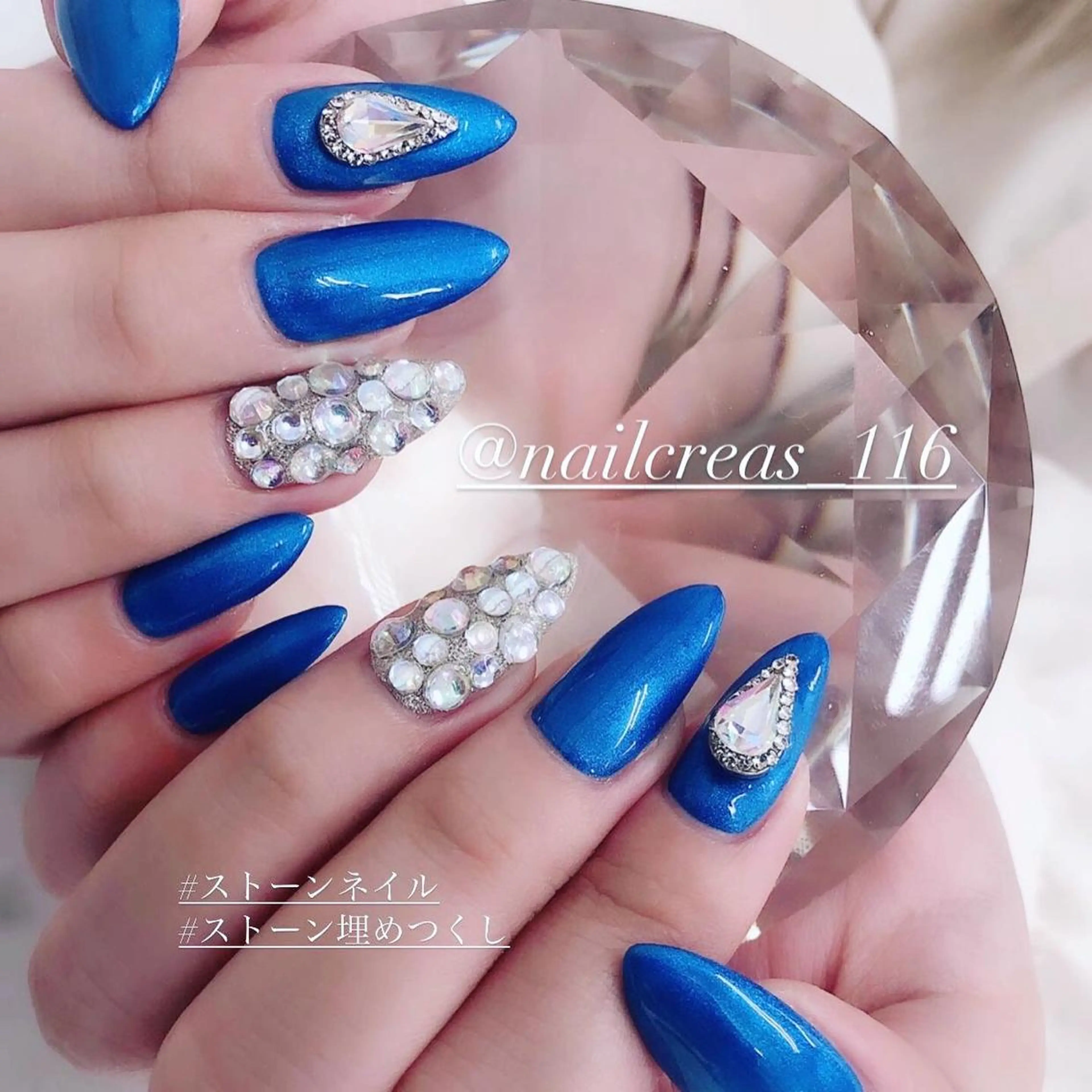 【ハンド】【アート2本付き】オフ無料❤️お好きなデザインで✨の写真