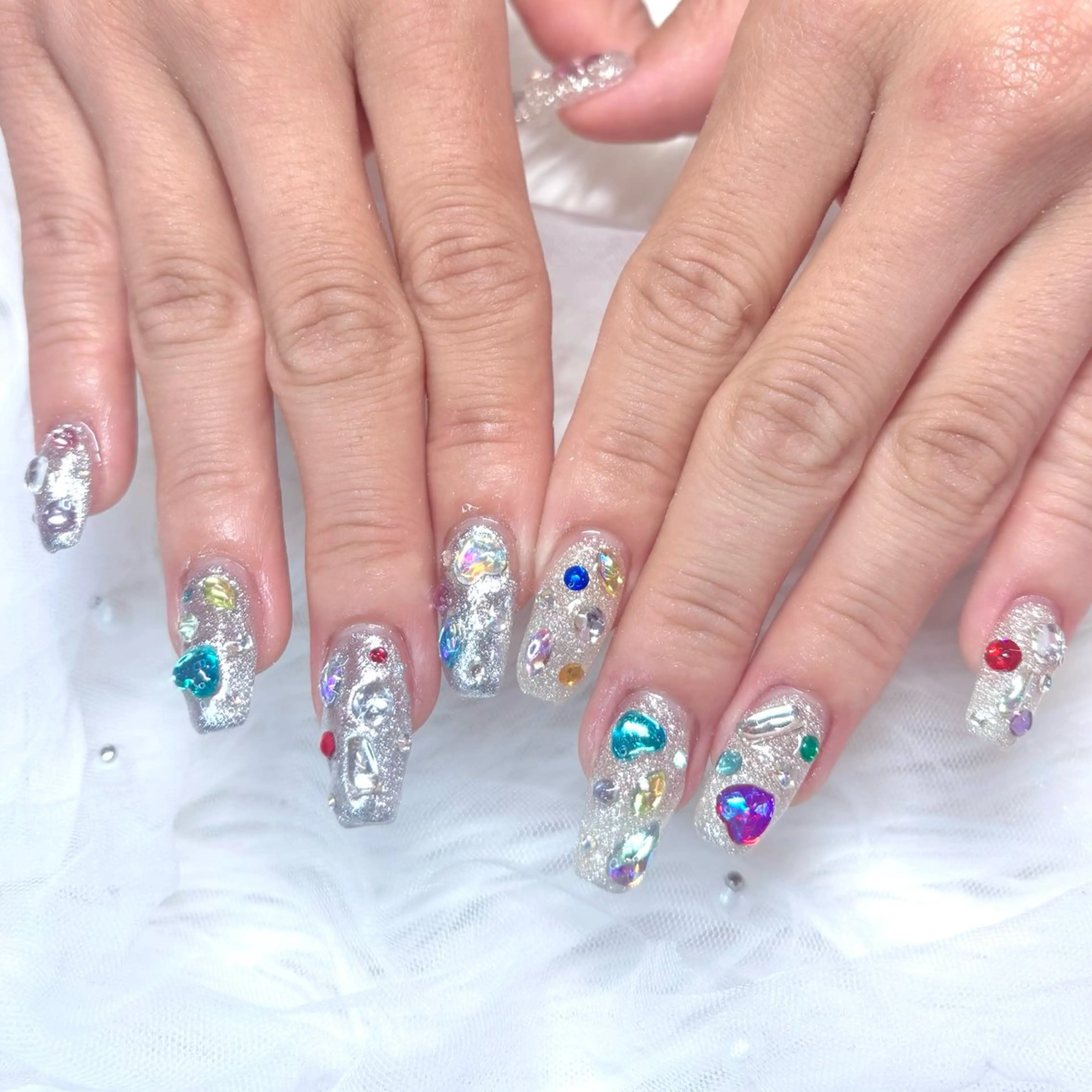 ネイル 夏ネイル ハンドネイル Noix nailのネイルデザイン