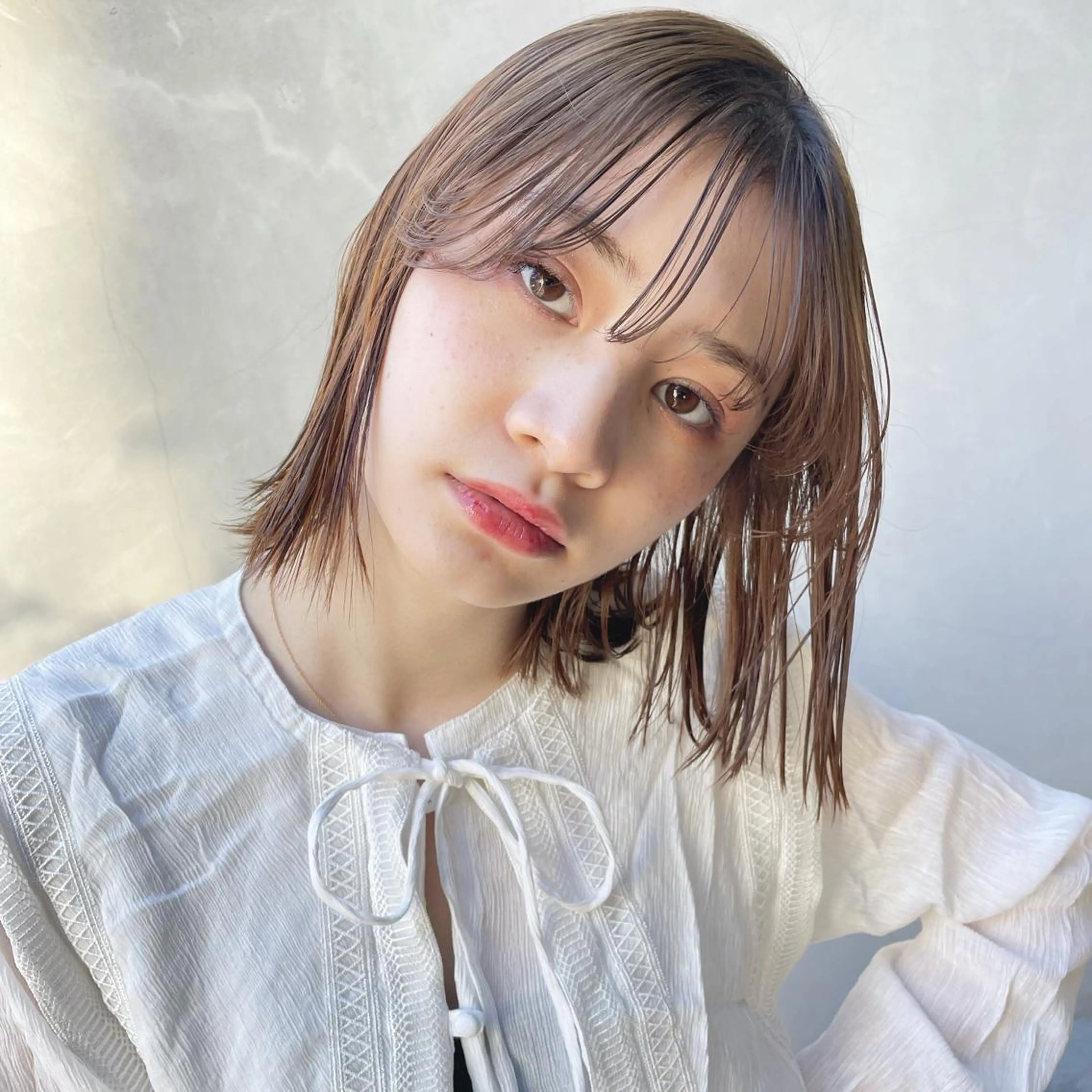 ミディアム カラー 🫧透明感ヘア🫧 🧸竹花　彩希🧸のヘアスタイル