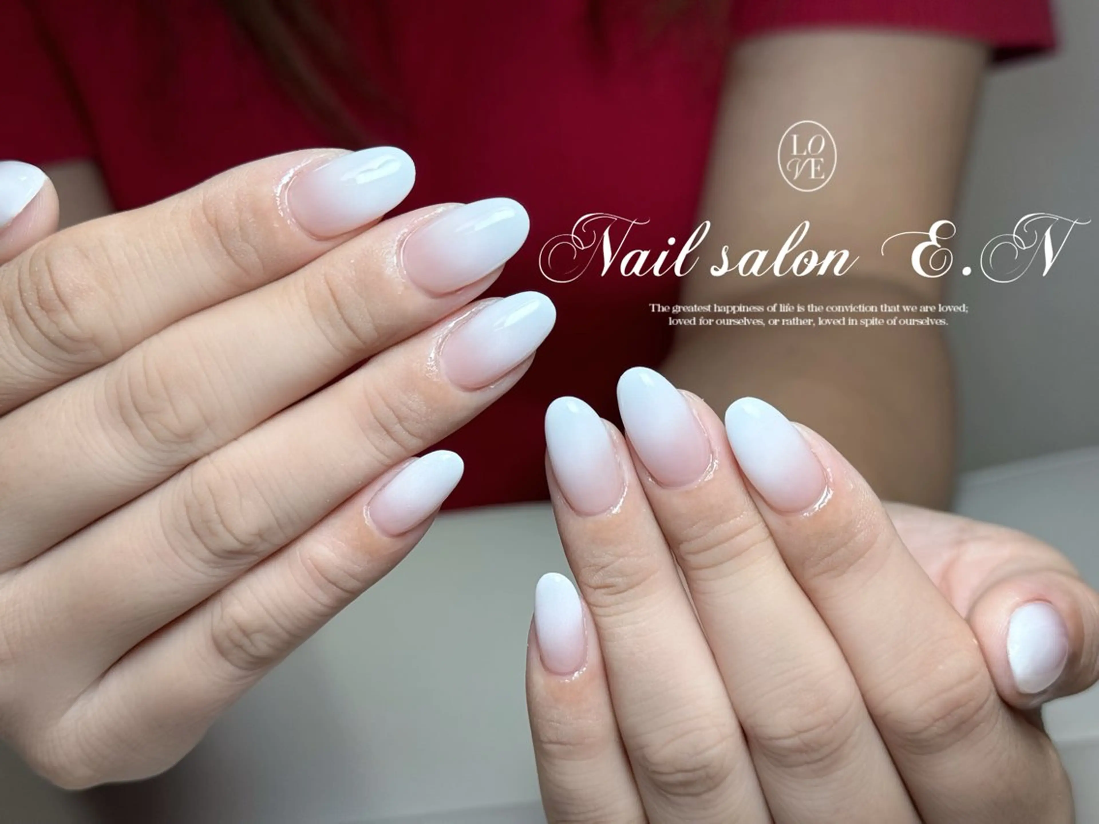 ネイル アートネイル オーロラネイル ガーリー キラキラネイル 韓国ネイル ハンドネイル E.N🦋 長さ出し/持ち込みのネイルデザイン