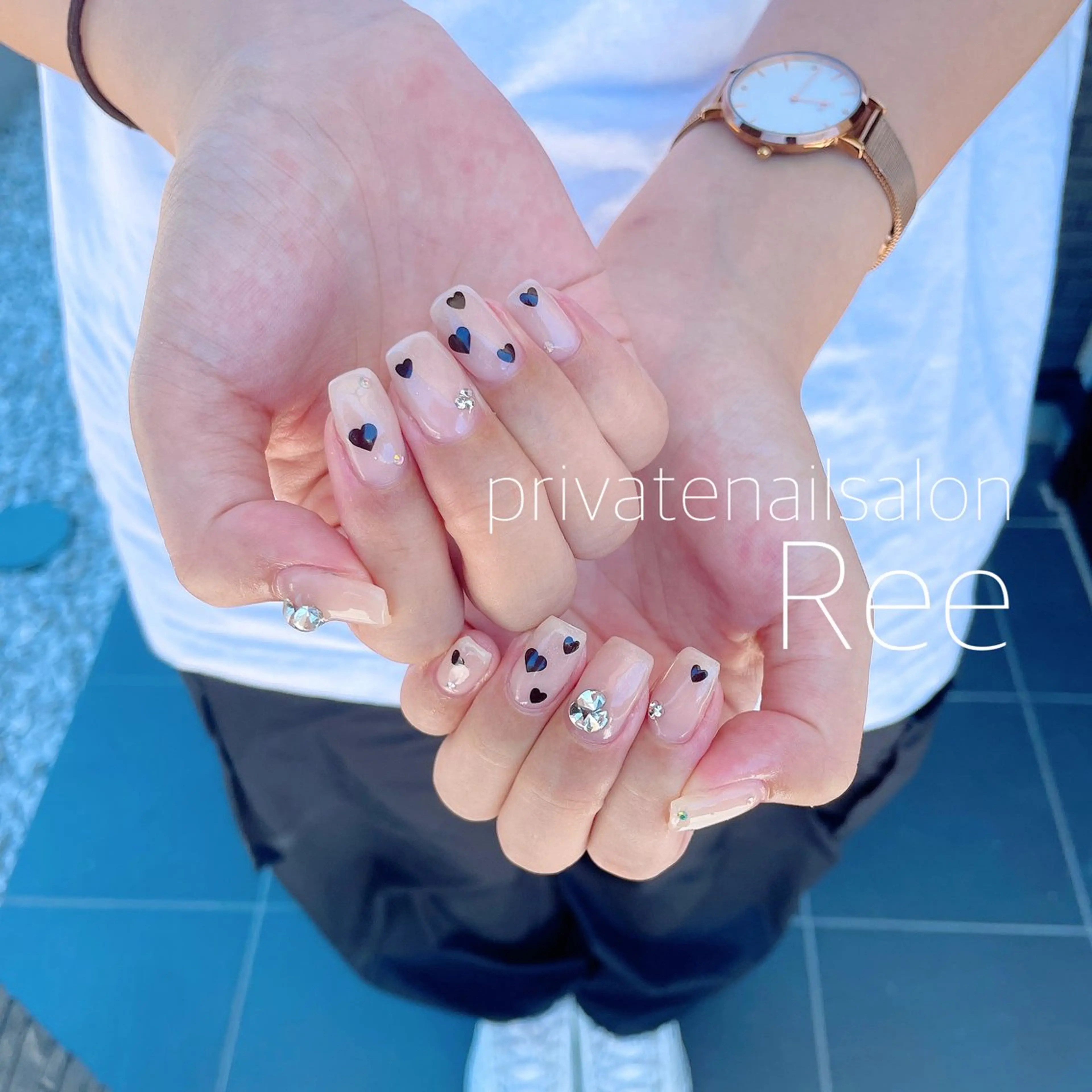 ネイル 知花 梨花のネイルデザイン