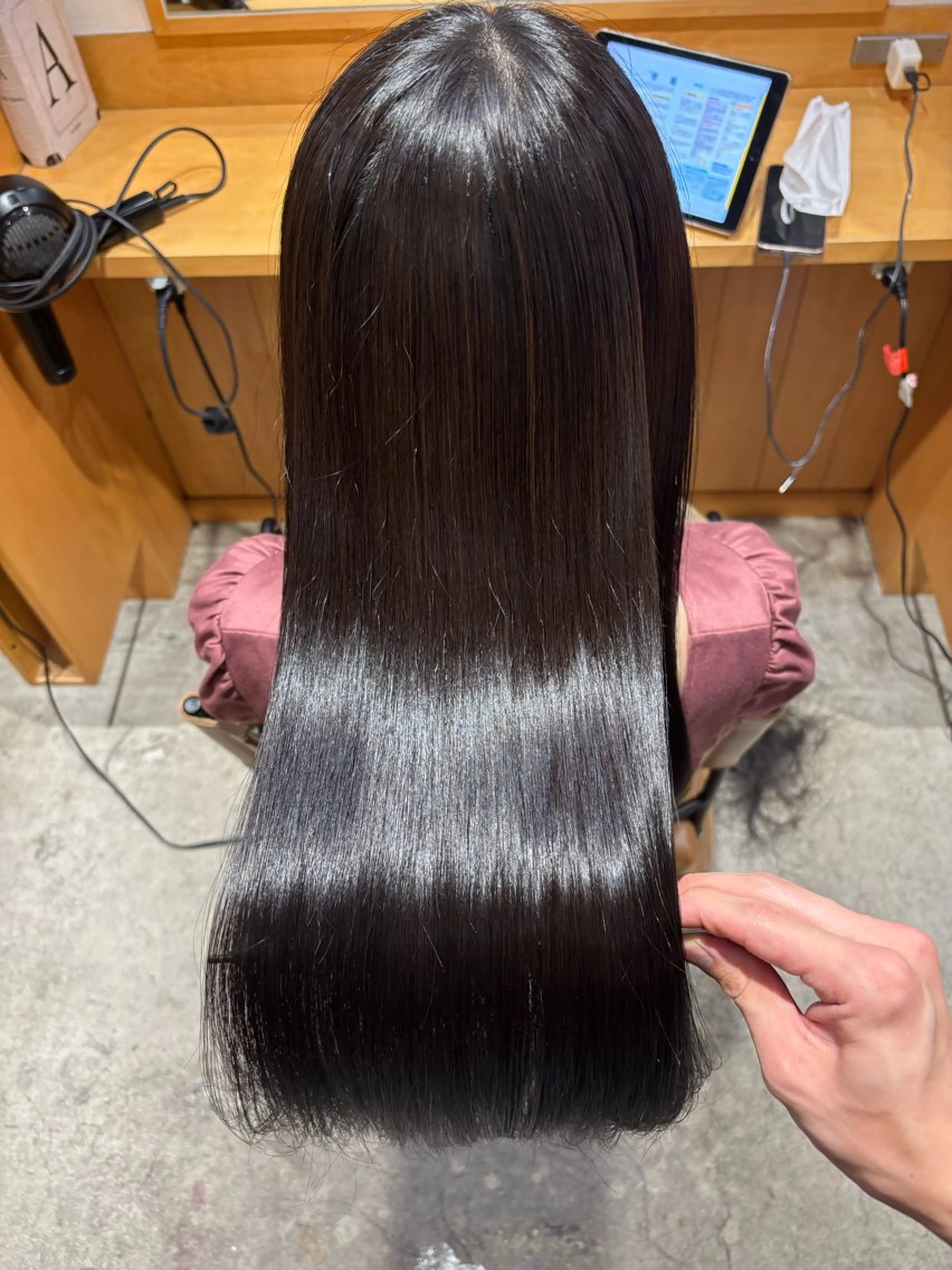 ロング カット ヘアカラー トリートメント 【Amphi Tokyo】宮原のヘアスタイル