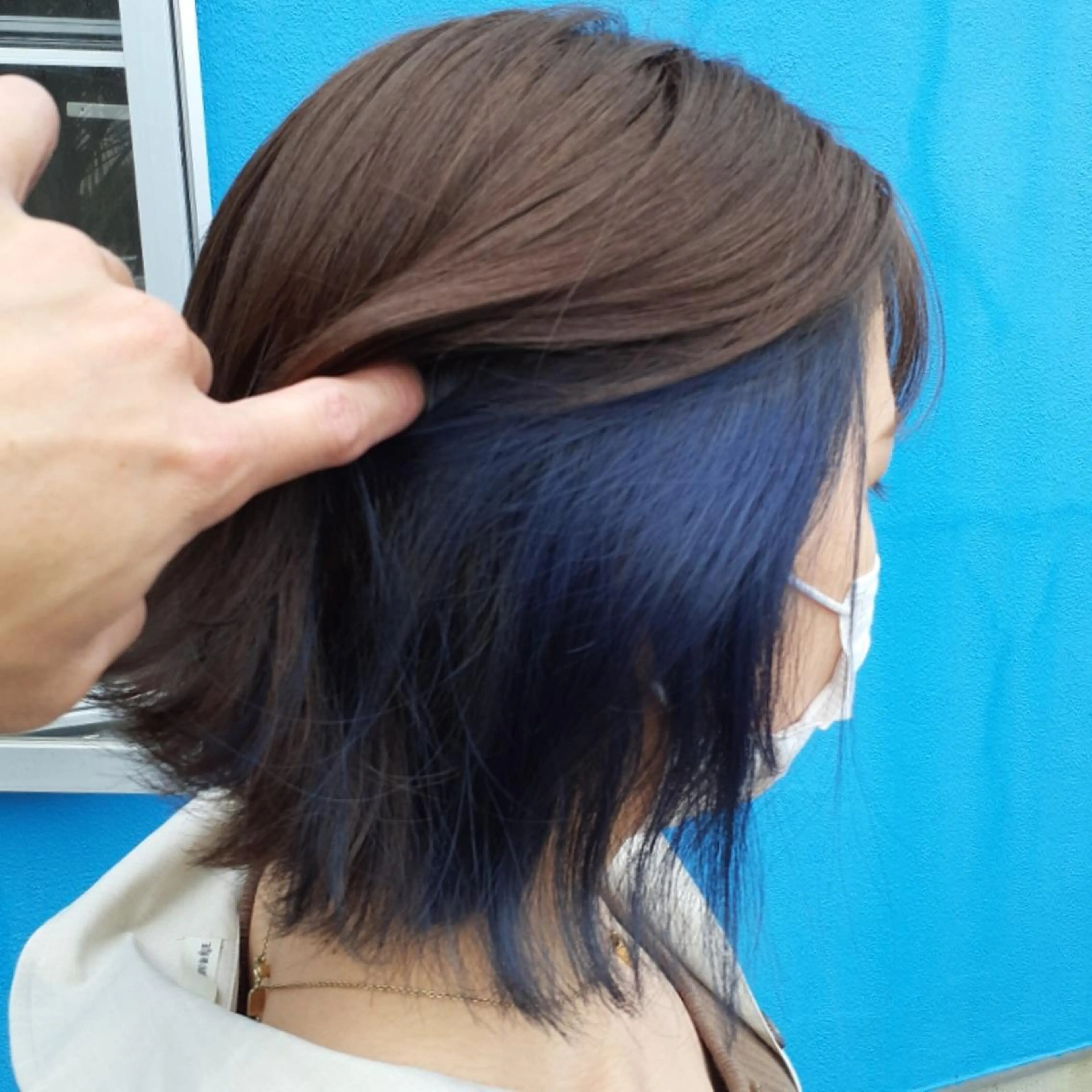 ミディアム 深澤 春樹のヘアスタイル