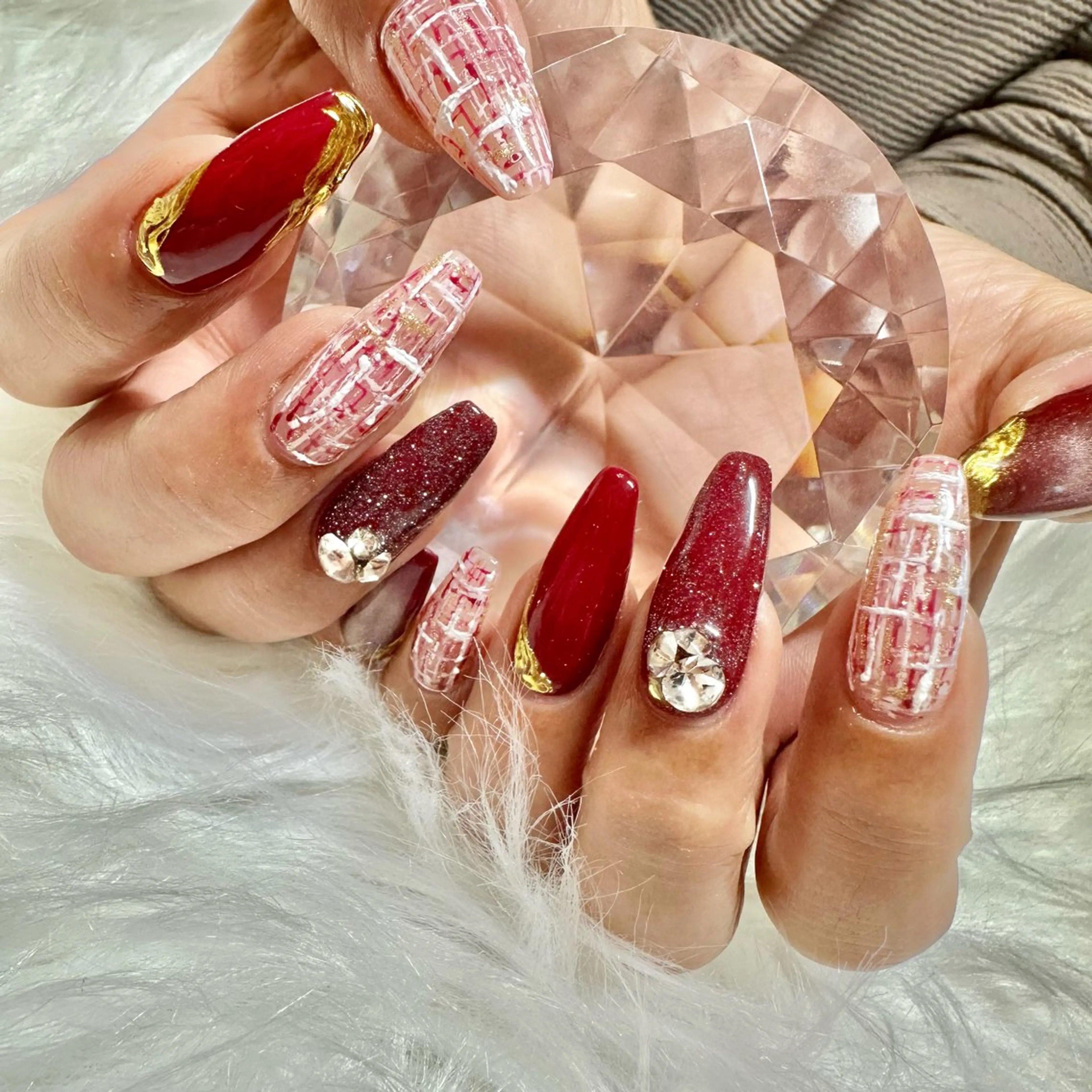 ネイル ハンドネイル フットネイル 🤎CHARME NAIL🤎のネイルデザイン