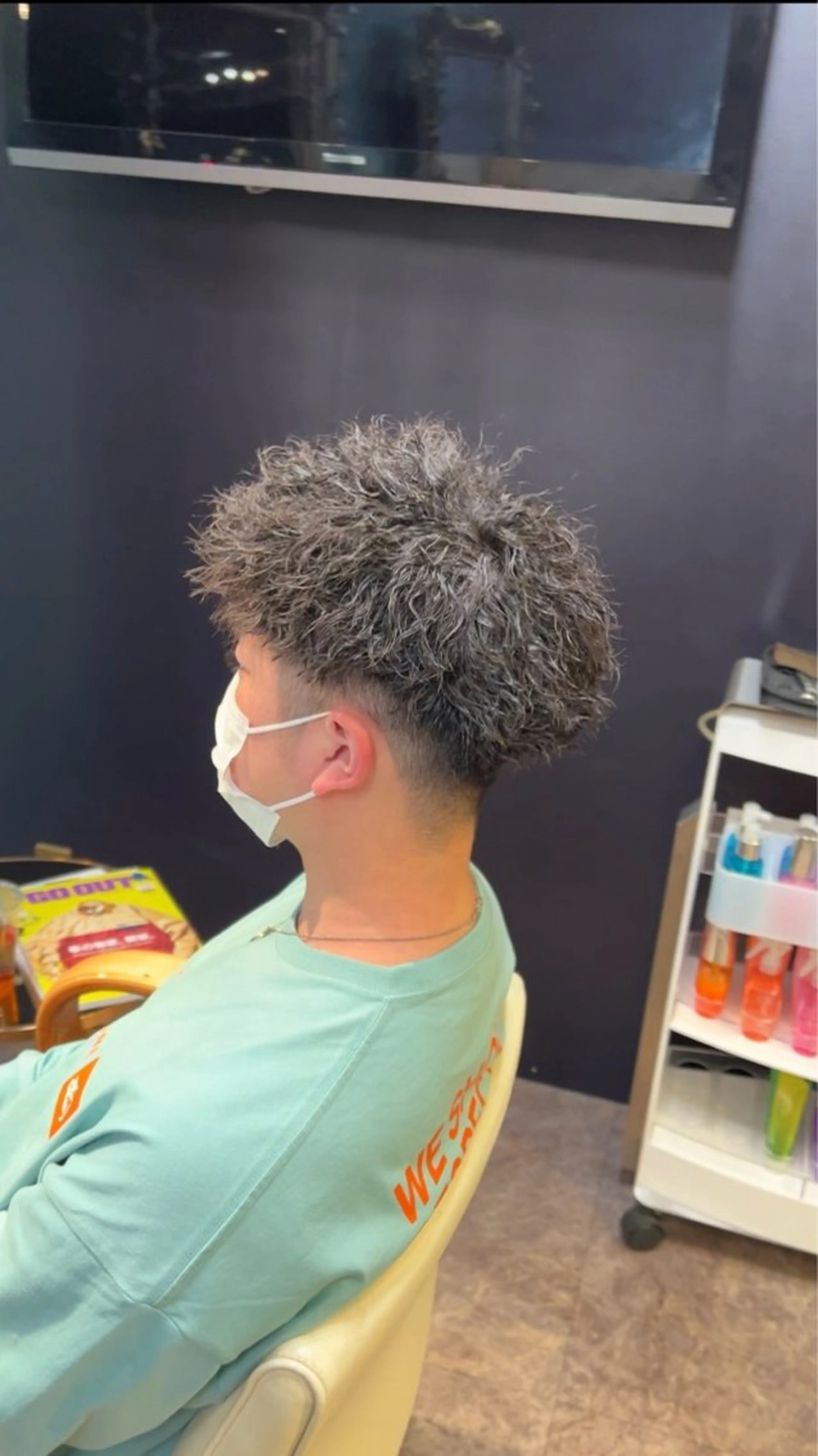 【学割👨‍🎓】カット+デザインケアパーマの写真