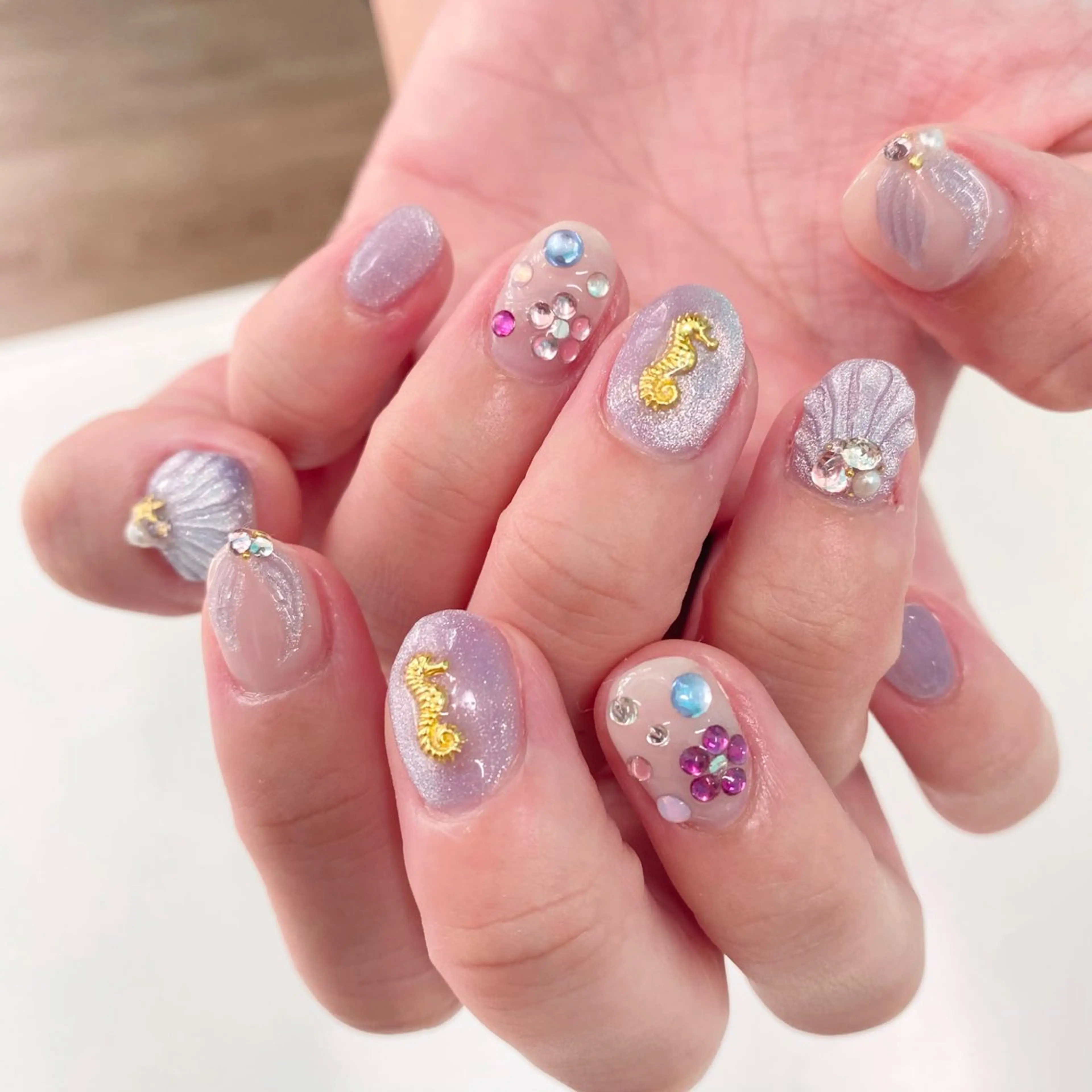 ネイル ハンドネイル Kira-ra所属・Kira-ra💎 KIRARIのネイルデザイン