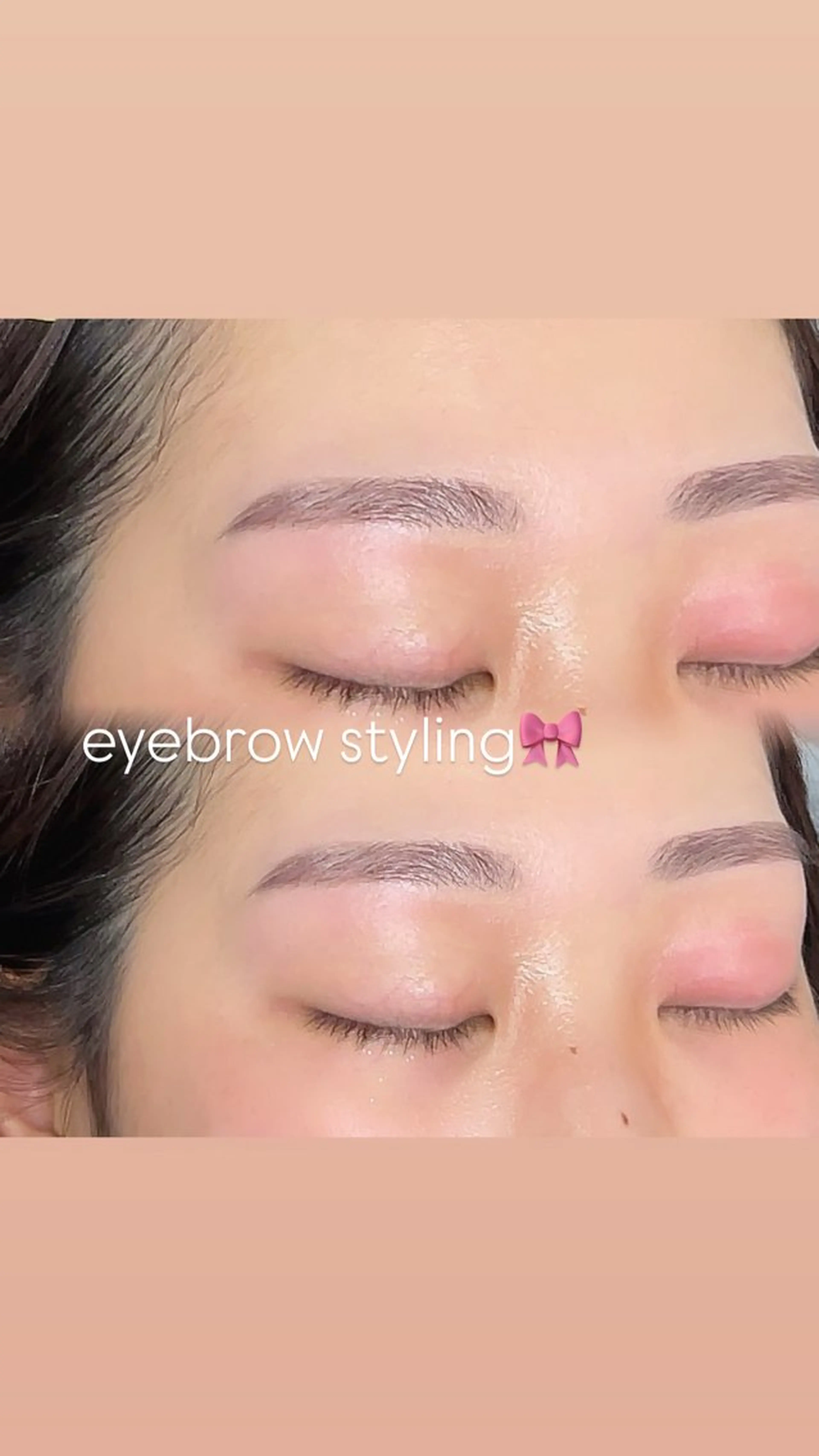 アイブロウ ecarg所属・ˢᵃᵏᵘʳᵃ ୨୧のマツエク・マツパデザイン