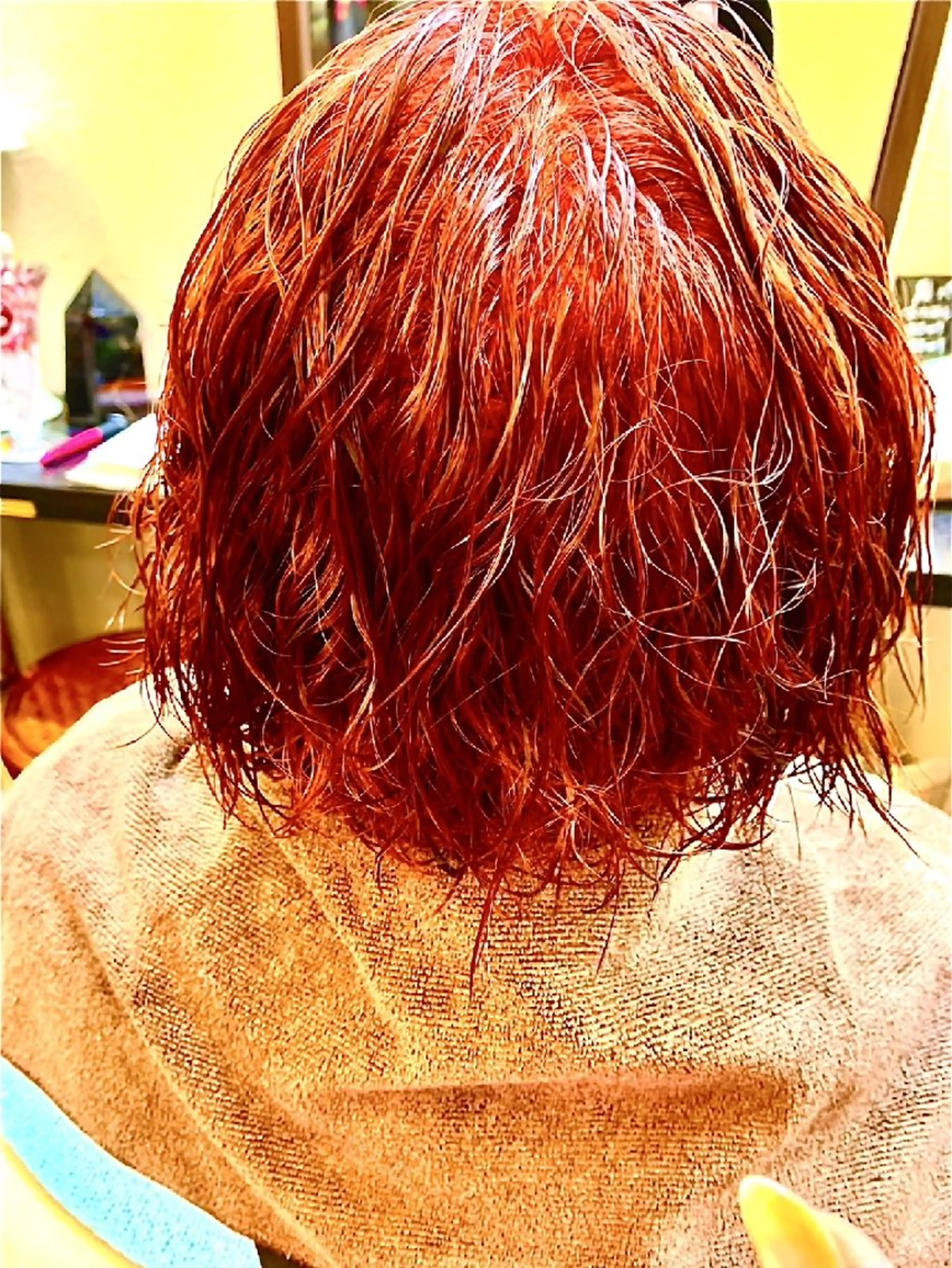 カラー ヘナカラー レッドカラー Salon Tiffany所属・Salon Tiffanyのヘアスタイル