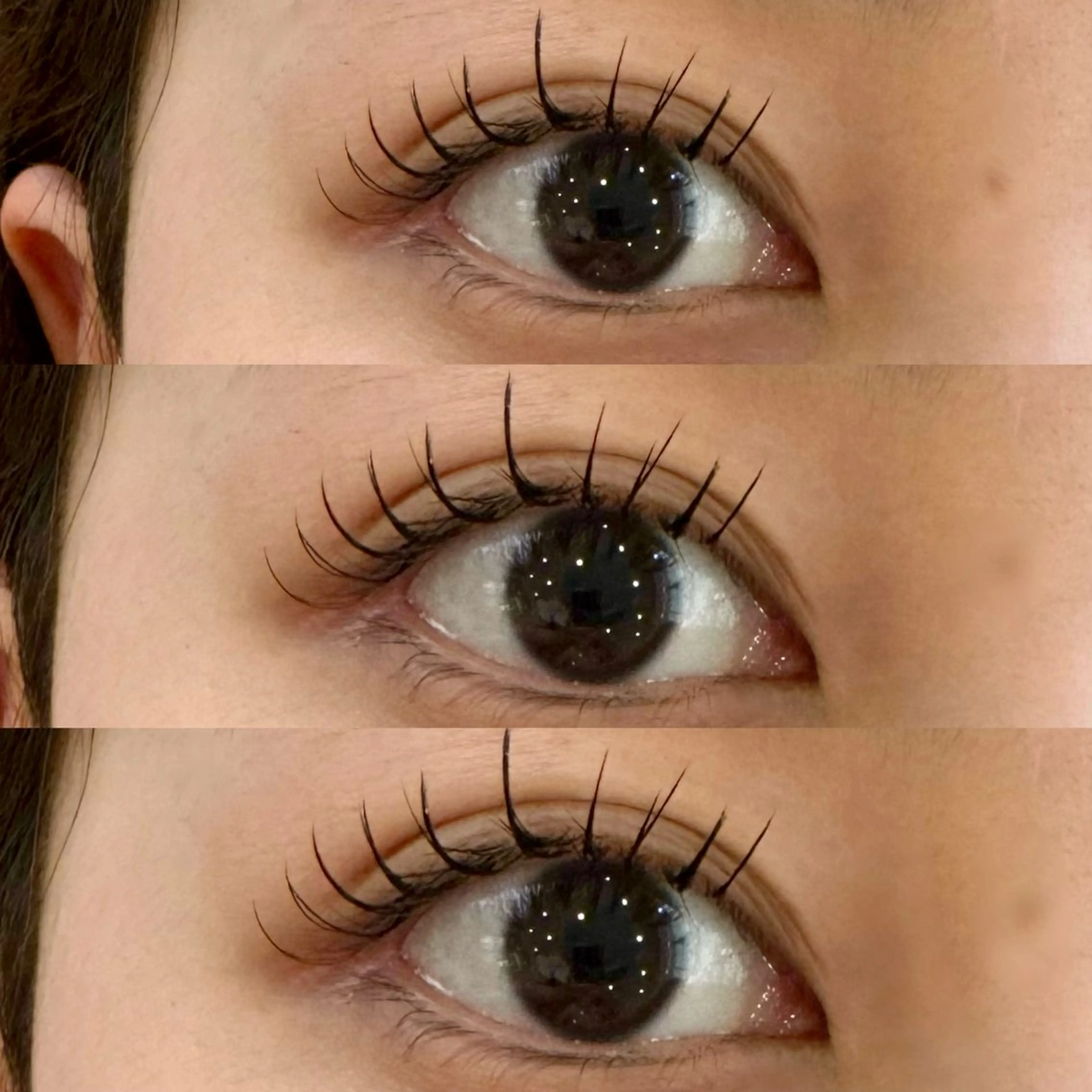 マツエク・マツパ キュート フラットラッシュ マツエク 石橋 舞桜のマツエク・マツパデザイン