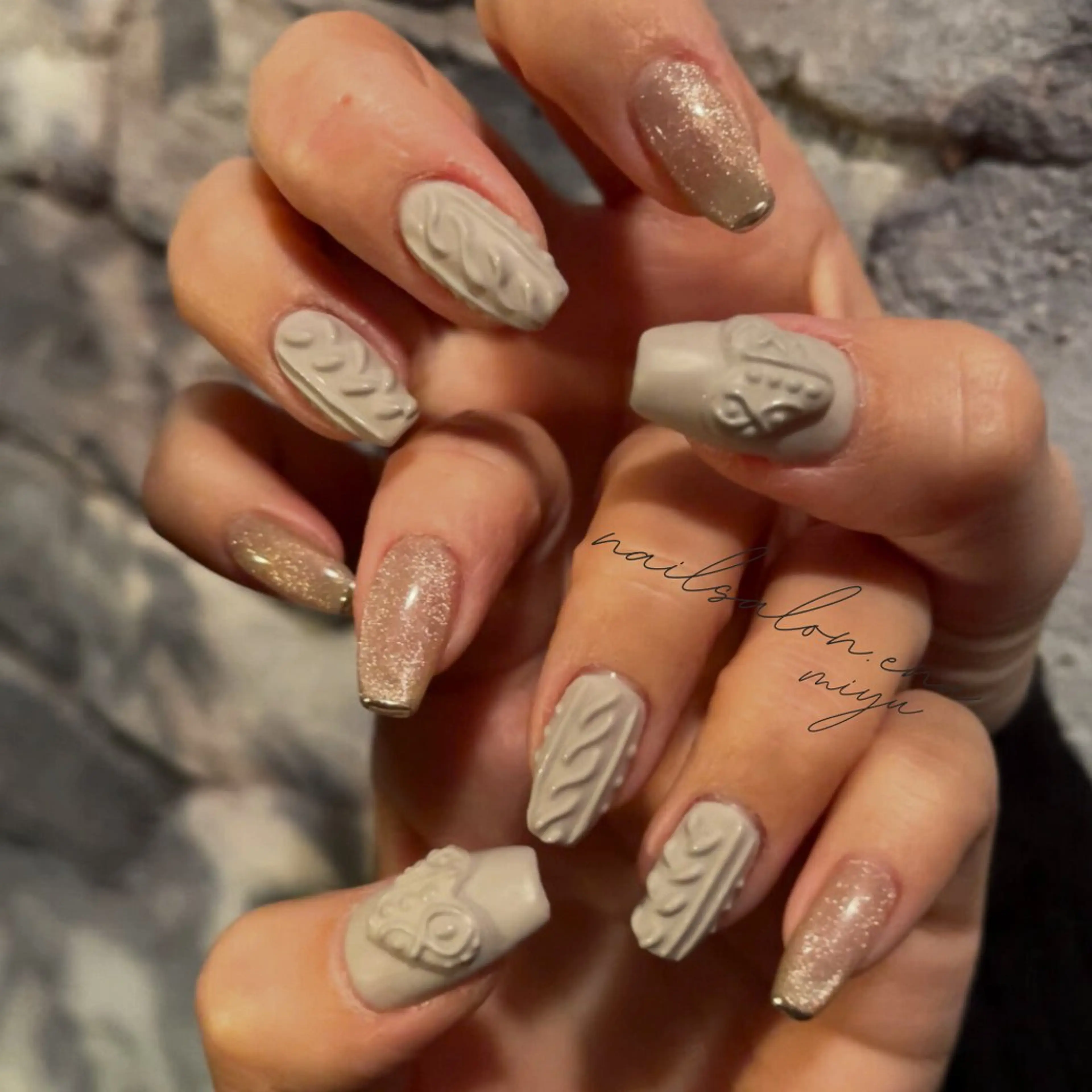 ネイル nailsalon enu.　miyuのネイルデザイン