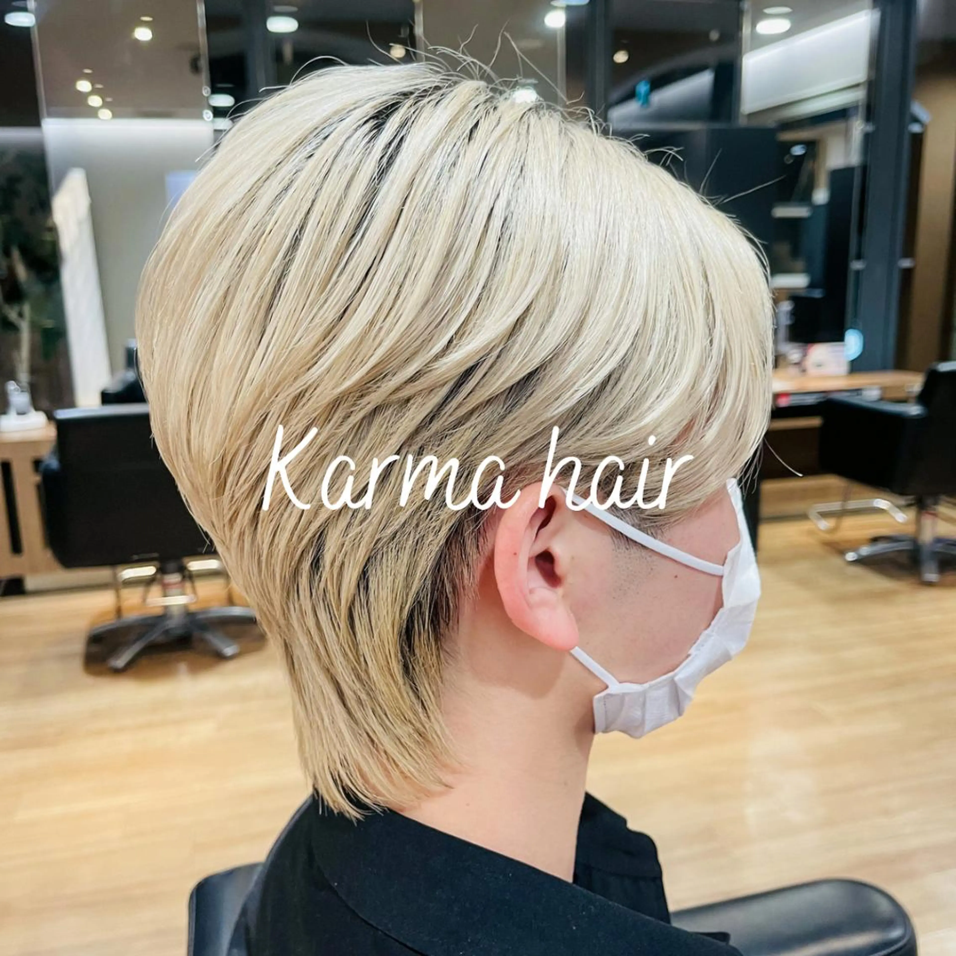 ショート カラー パーマ ヘアアレンジ メンズ カット パーマ トリートメント ヘアセット 提案型カウンセリング が大好評✨鈴木瑛也のヘアスタイル