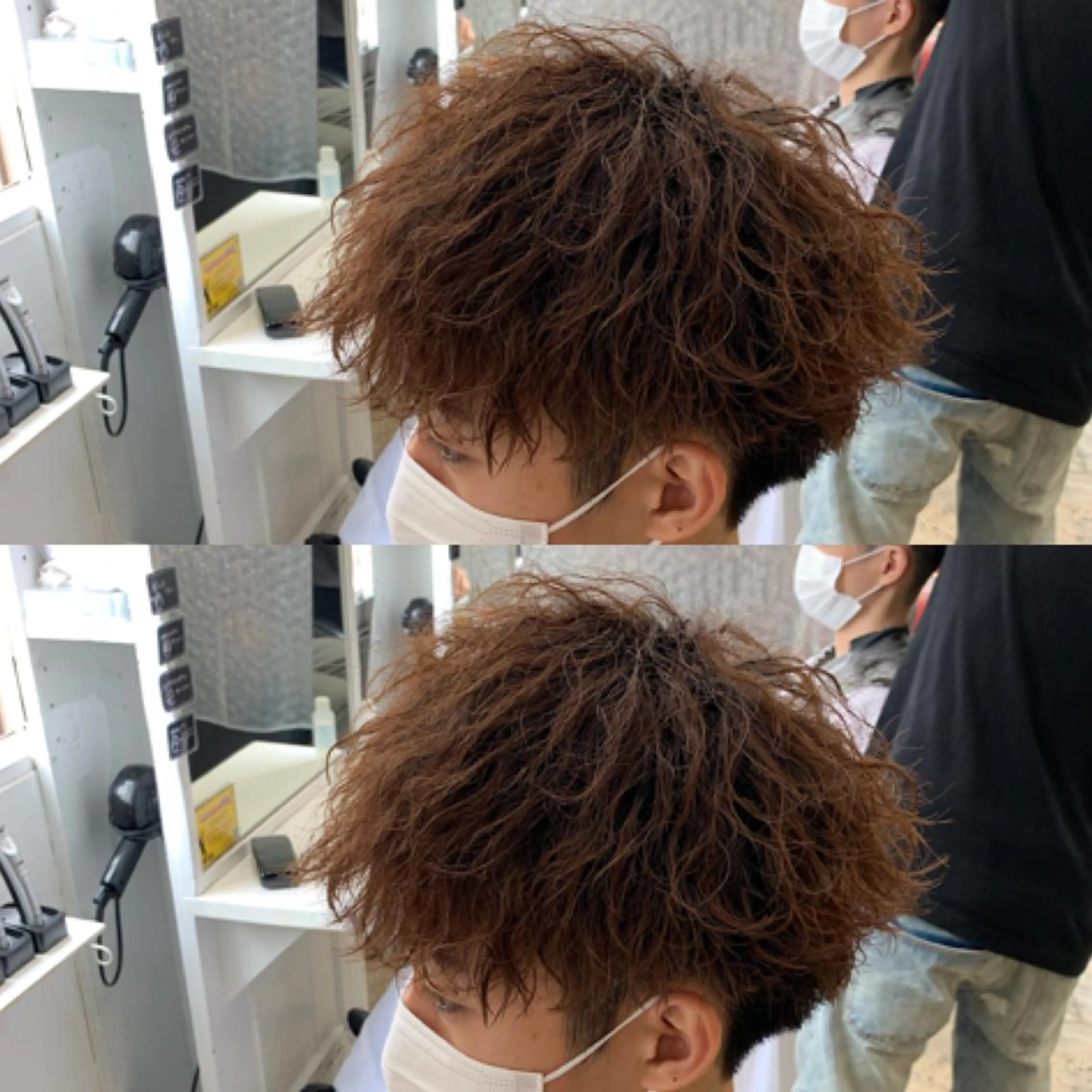 ショート パーマ メンズ メンズ専門店 店長 小柳 裕夢のヘアスタイル