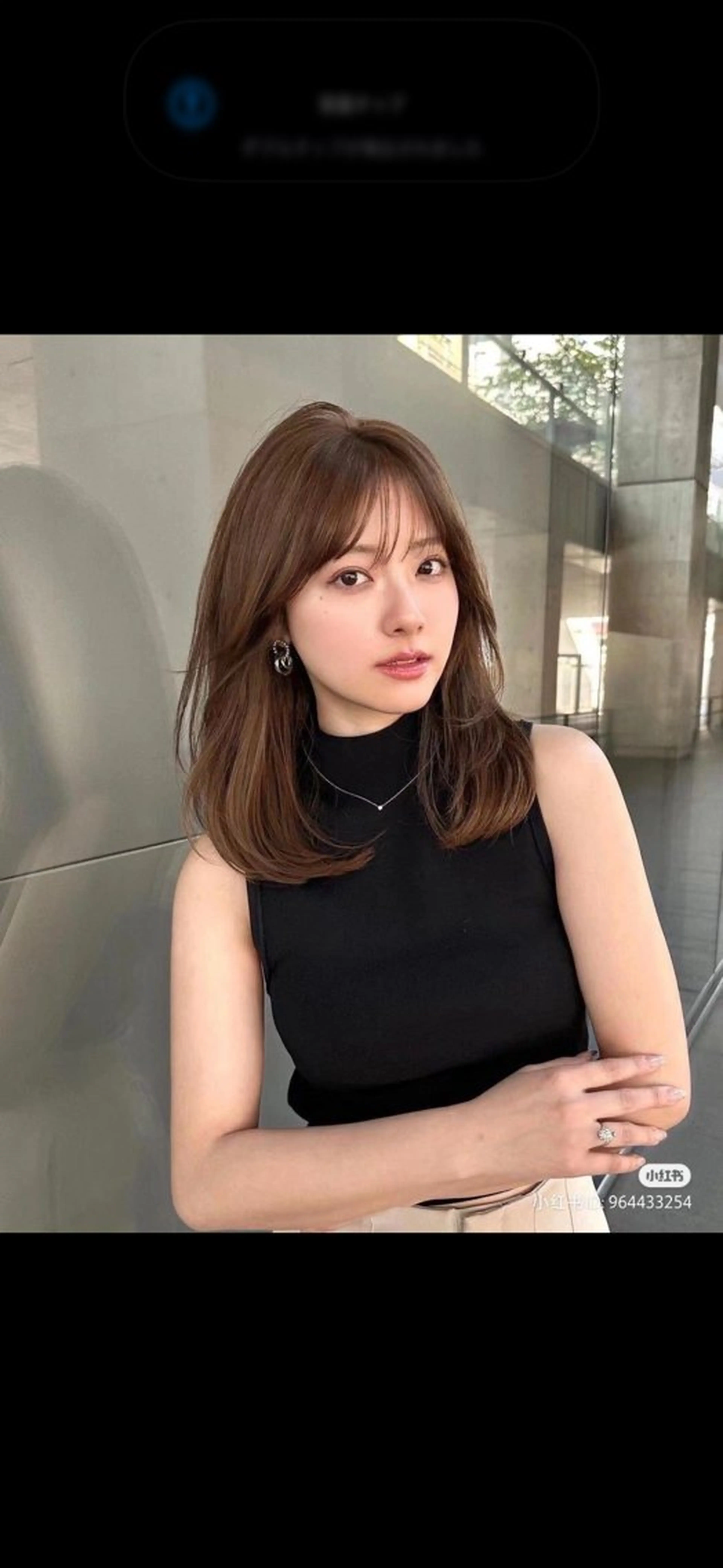 ミディアム Aura所属・丸山 心 / 艶カラーのヘアスタイル