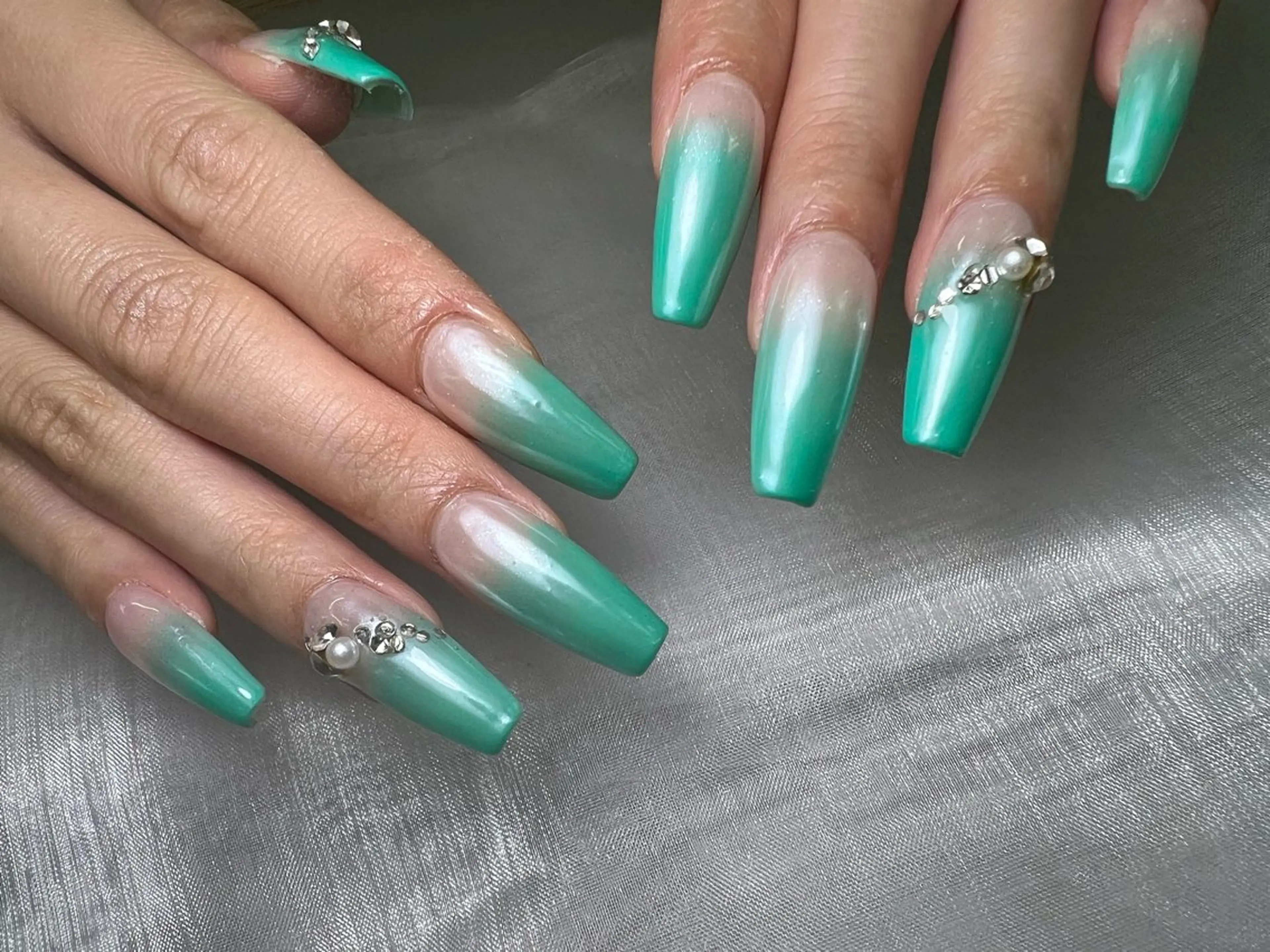 ネイル ハンドネイル Mana‪ ‪·͜· ❤︎‬のネイルデザイン