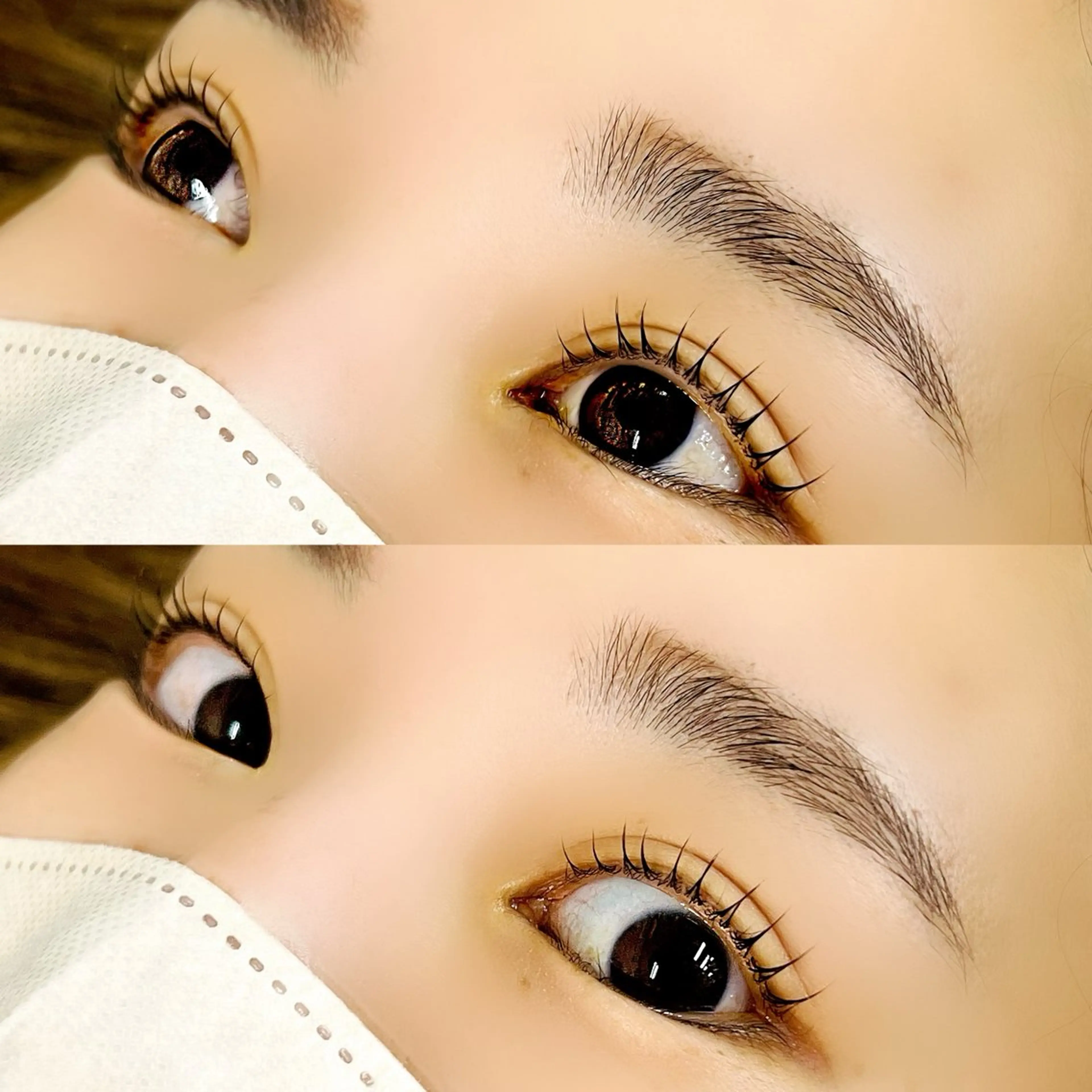 マツエク・マツパ 一重×まつ毛パーマ いしい めいのマツエク・マツパデザイン