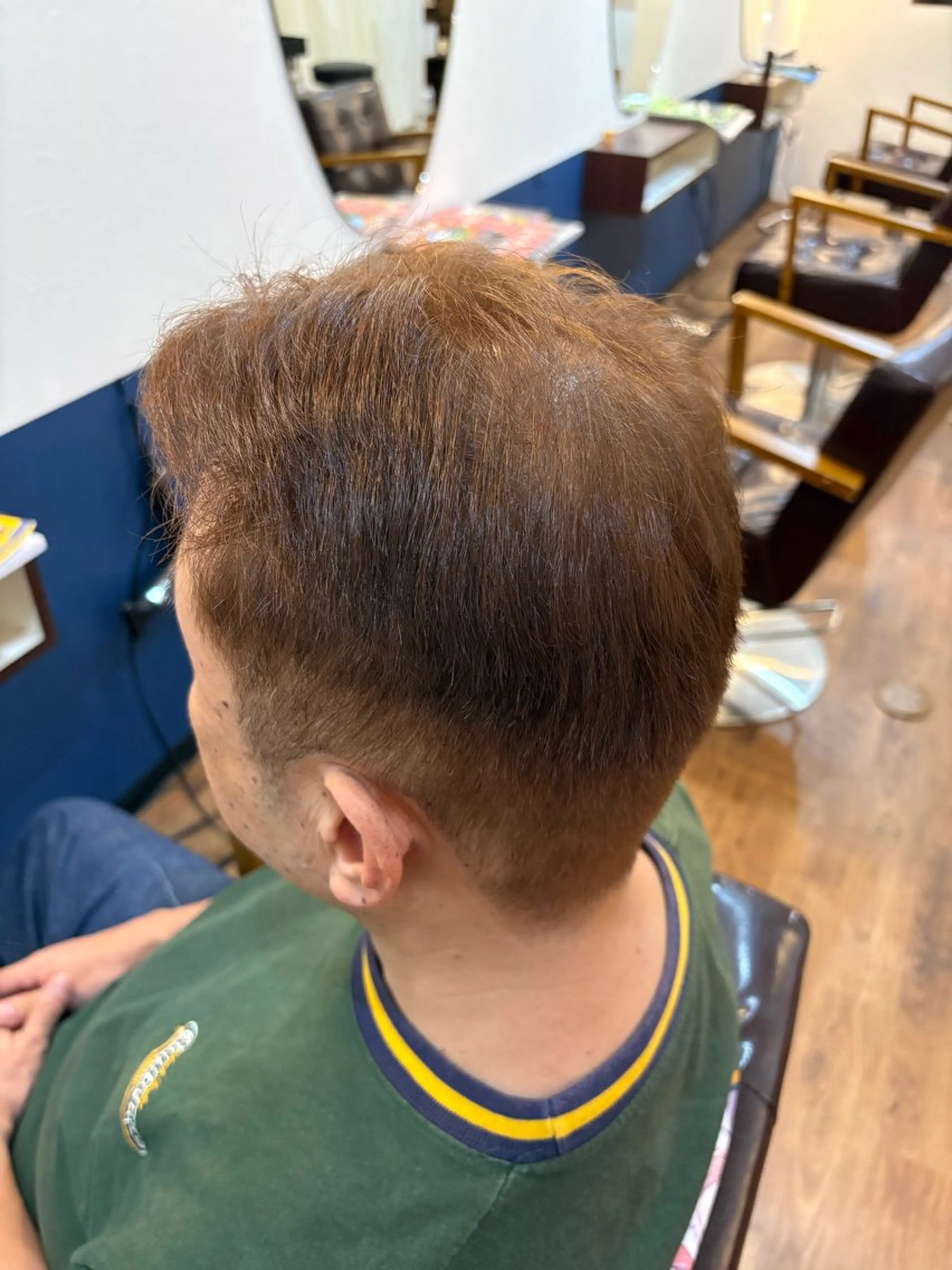 カラー ベージュカラー 正留 来珠のヘアスタイル