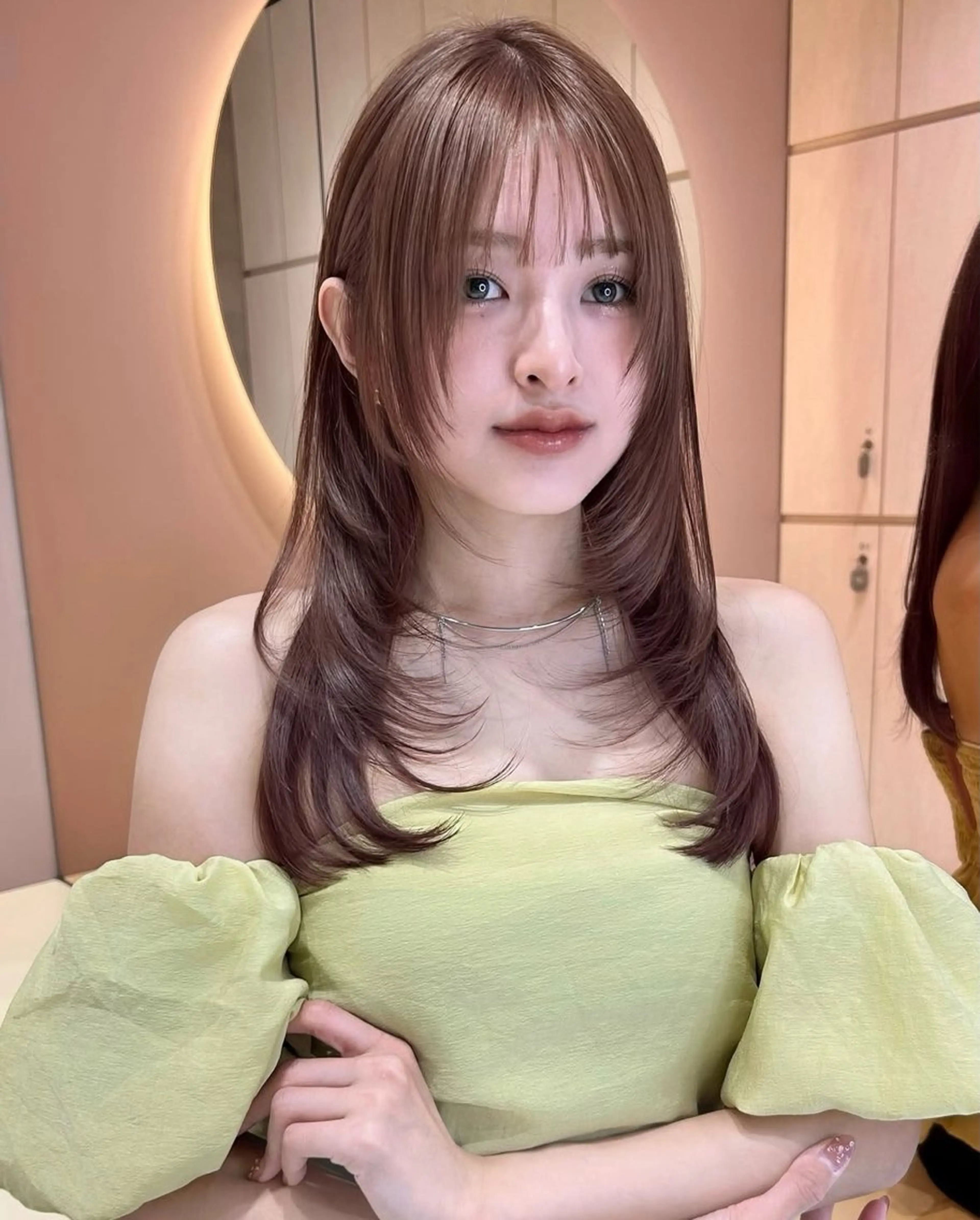 ロング カラー トリートメント カット ヘアカラー トリートメント 美髪矯正🫧/ 吉田こうすけのヘアスタイル