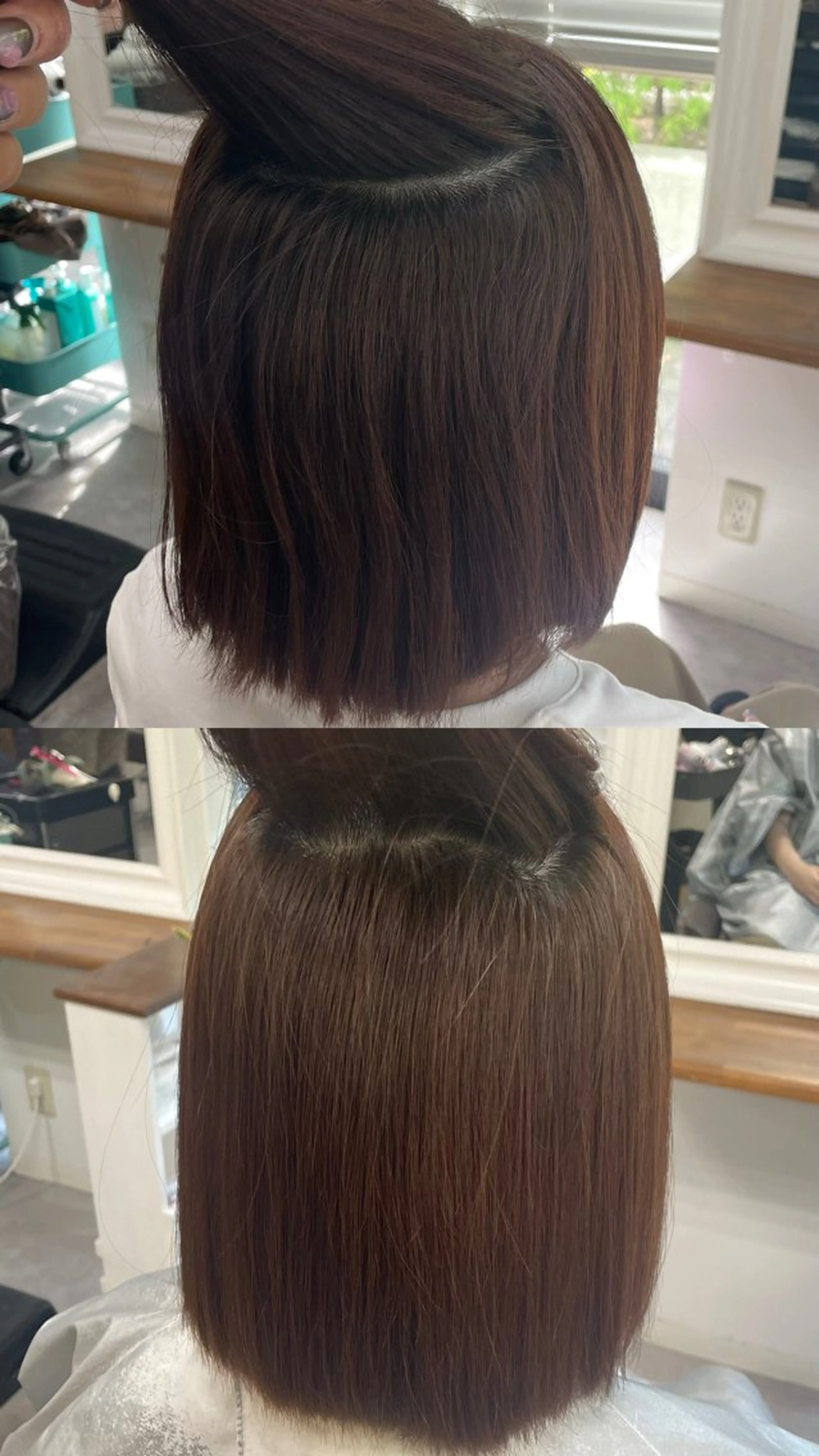 ショート 縮毛矯正 川原 飛奈のヘアスタイル