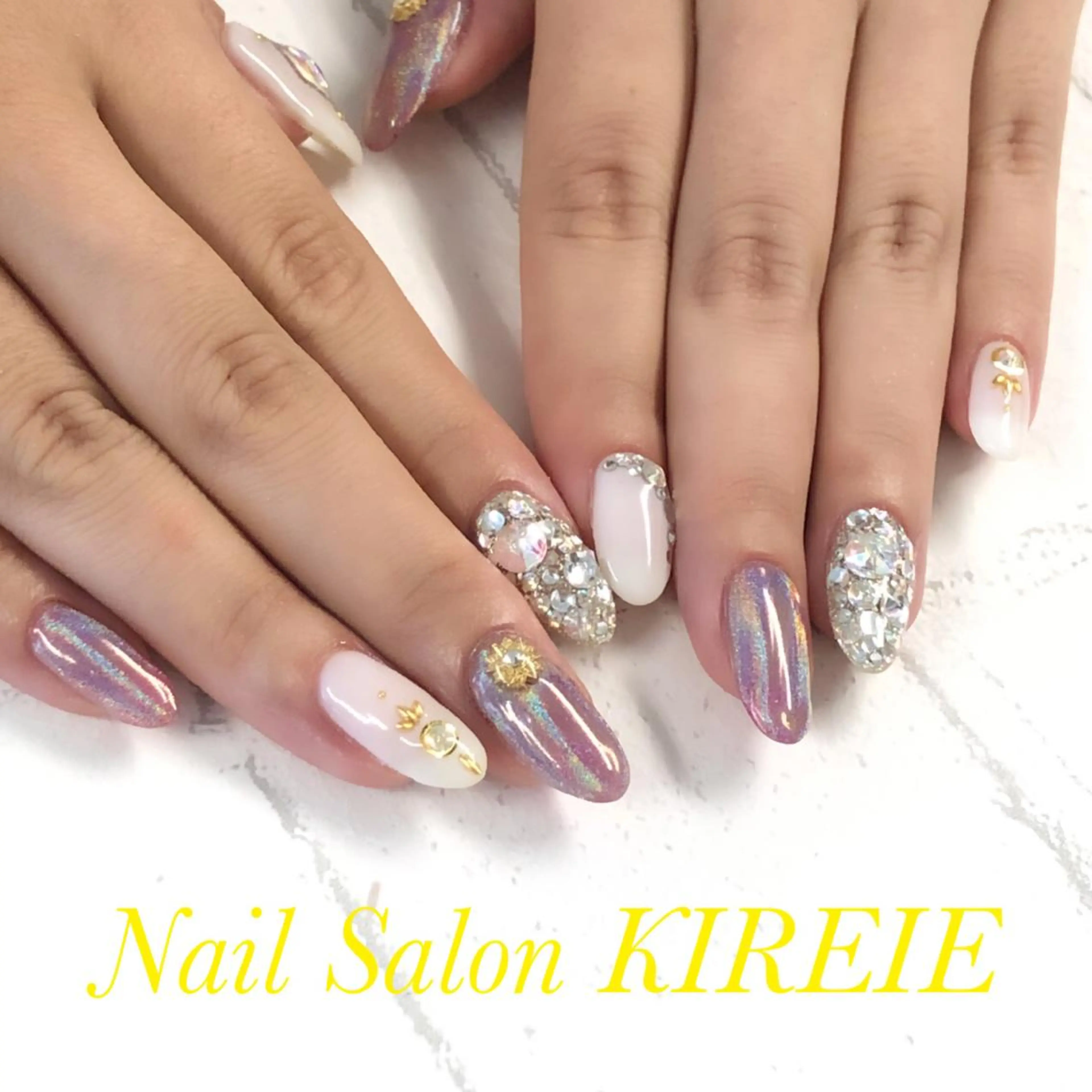 カラー ネイル ジェルネイル KIREIE NAILSのネイルデザイン
