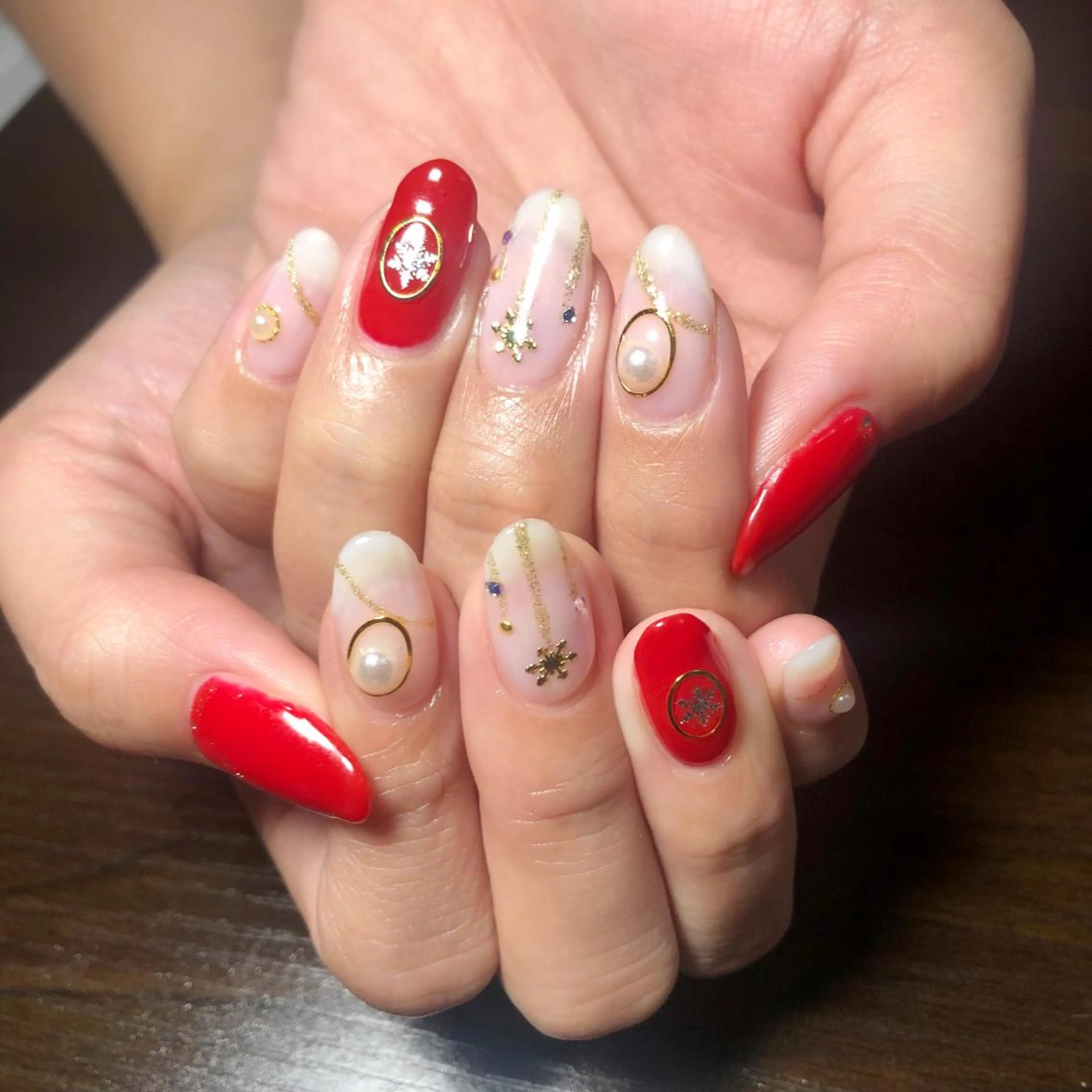 ネイル 冬ネイル luana nailのネイルデザイン