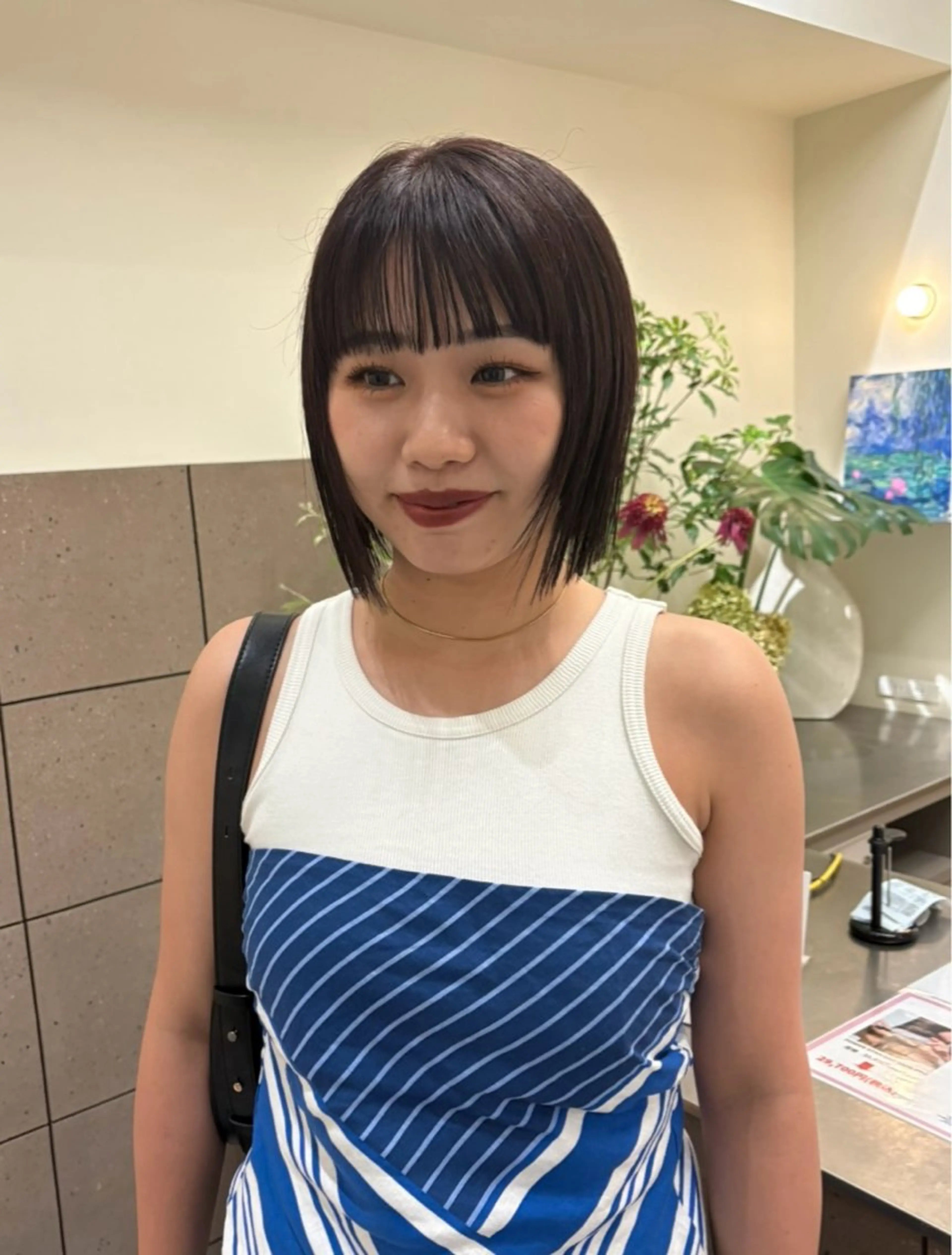 ミディアム カラー カット ヘアカラー natsuki /HUI 金山のヘアスタイル