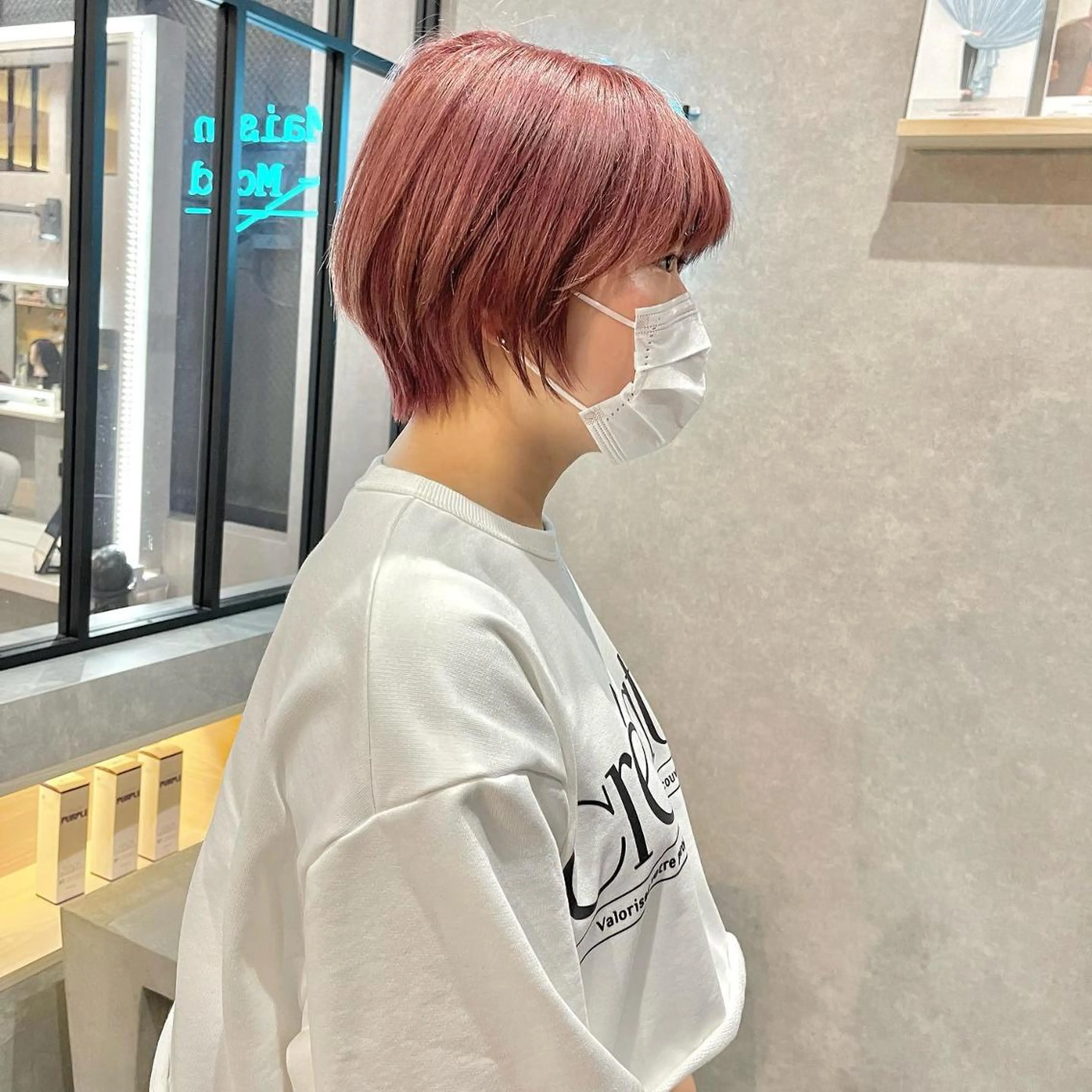 ミディアム mood tatemachiのヘアスタイル