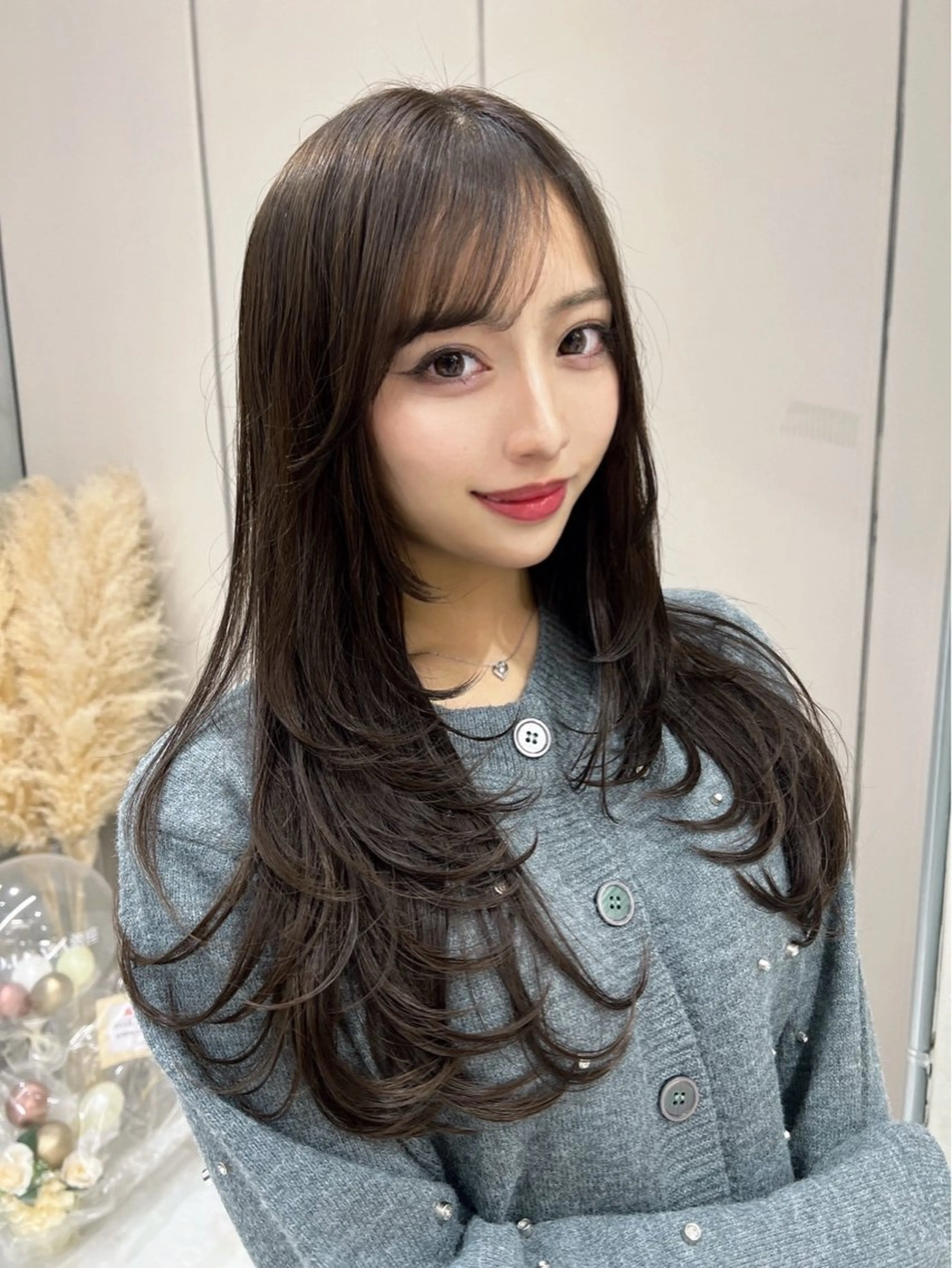 セミロング 縮毛矯正 トリートメント カット 縮毛矯正 トリートメント 🫧髪質改善 講師🫧🍎幹細胞のヘアスタイル