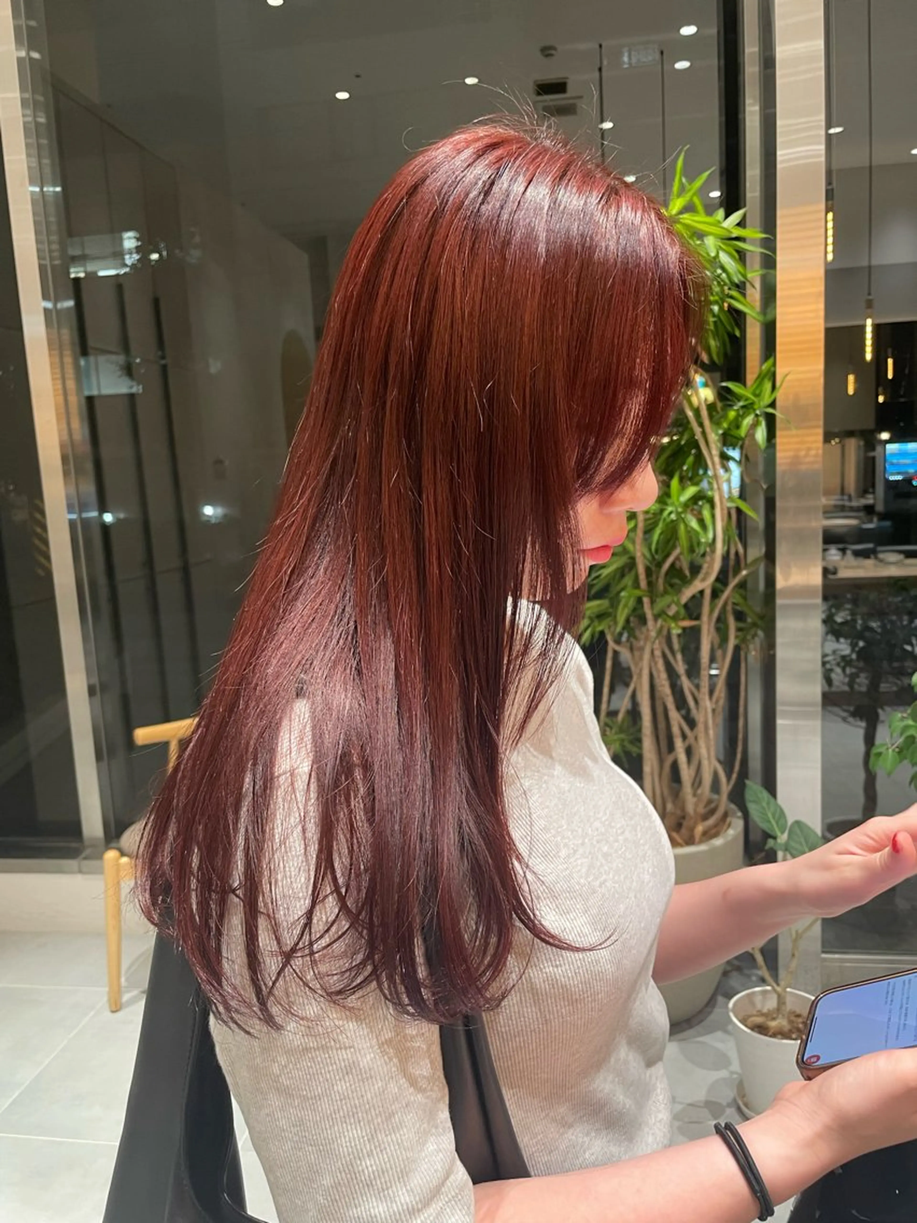 ロング カラー ヘアアレンジ メンズ特化 🦋kouseiのヘアスタイル