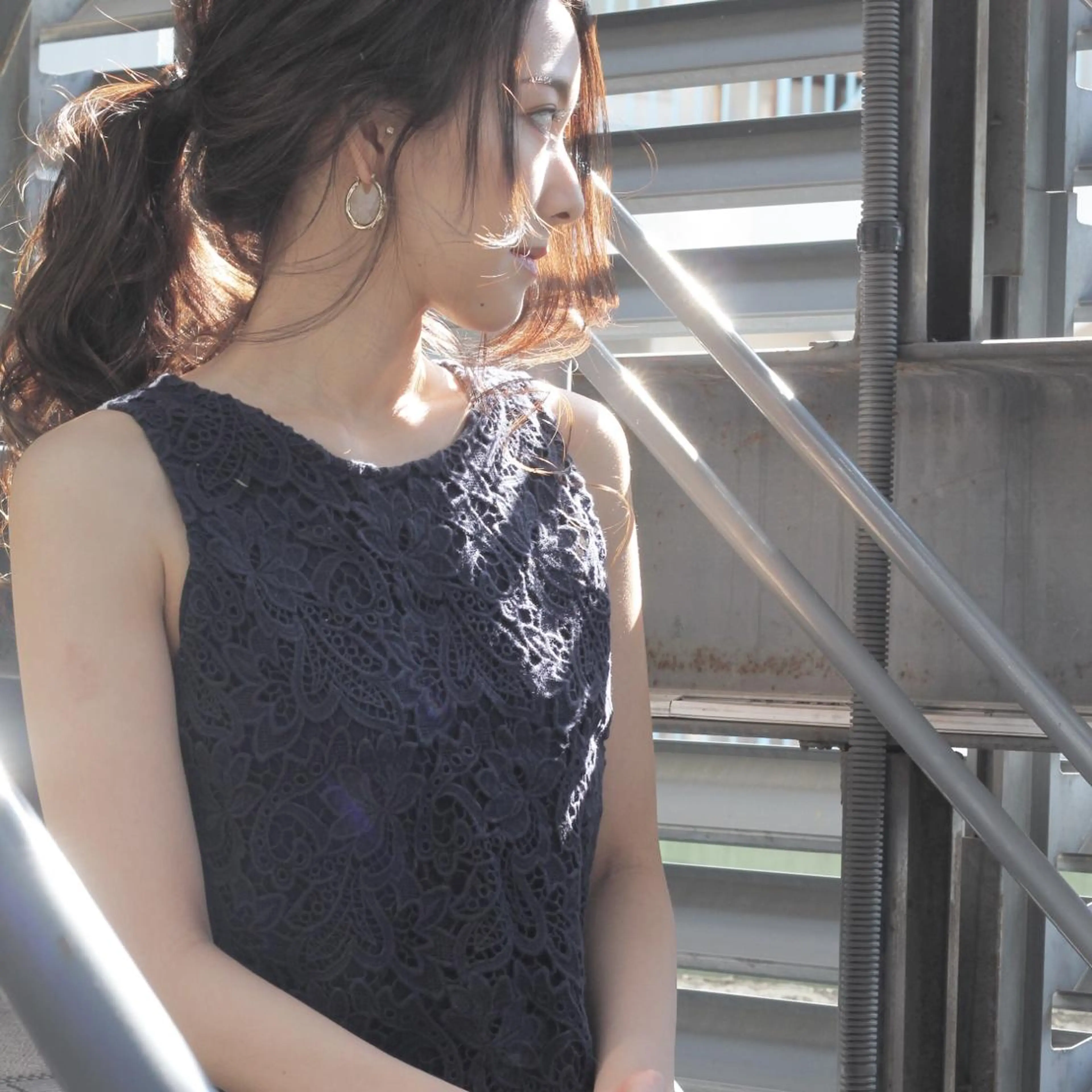 セミロング 🌸ハイトーン 新田　廉 🌸のヘアスタイル