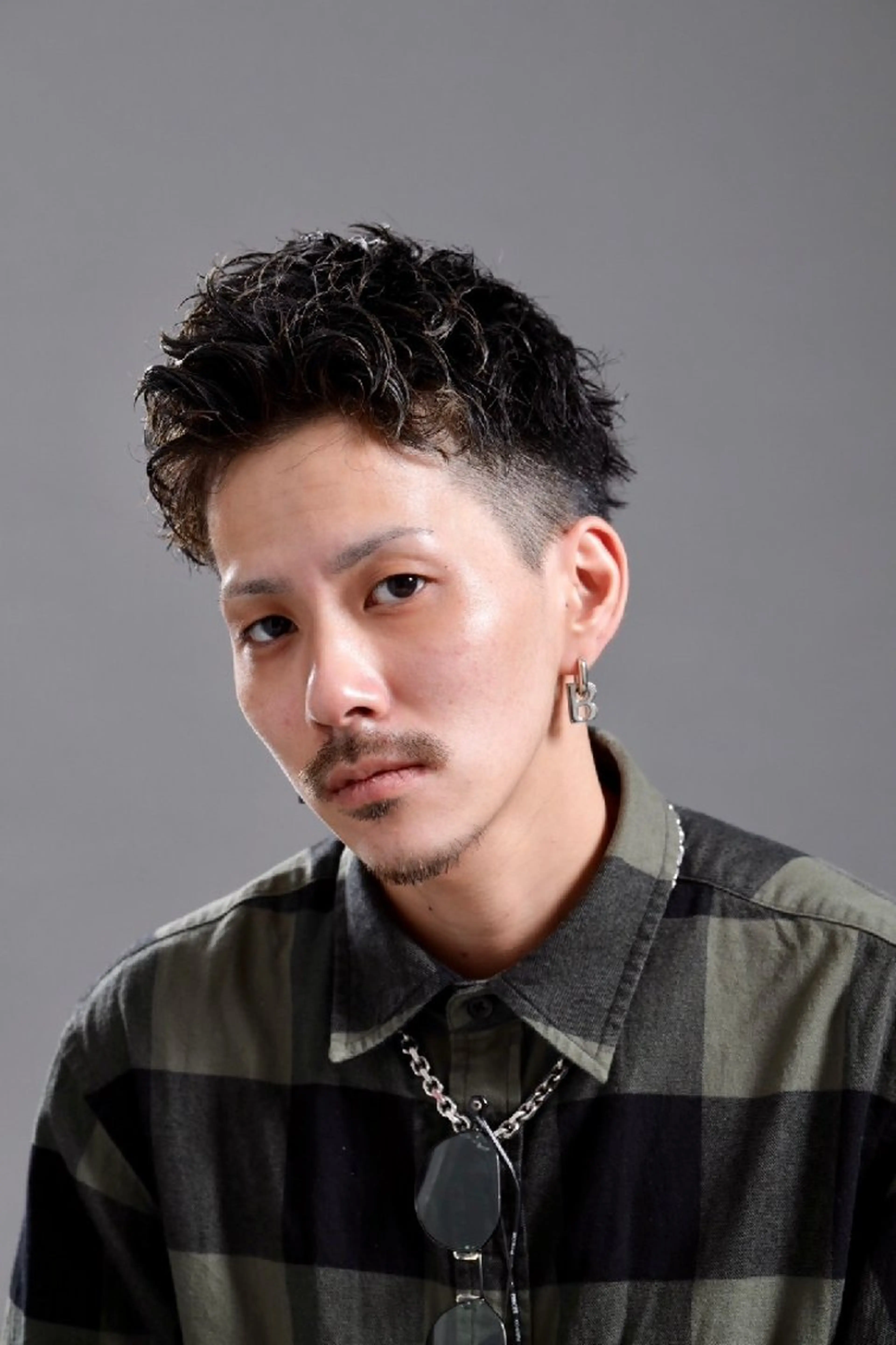 ショート パーマ メンズ キッズ パーマ特化 スタイリスト石田のヘアスタイル