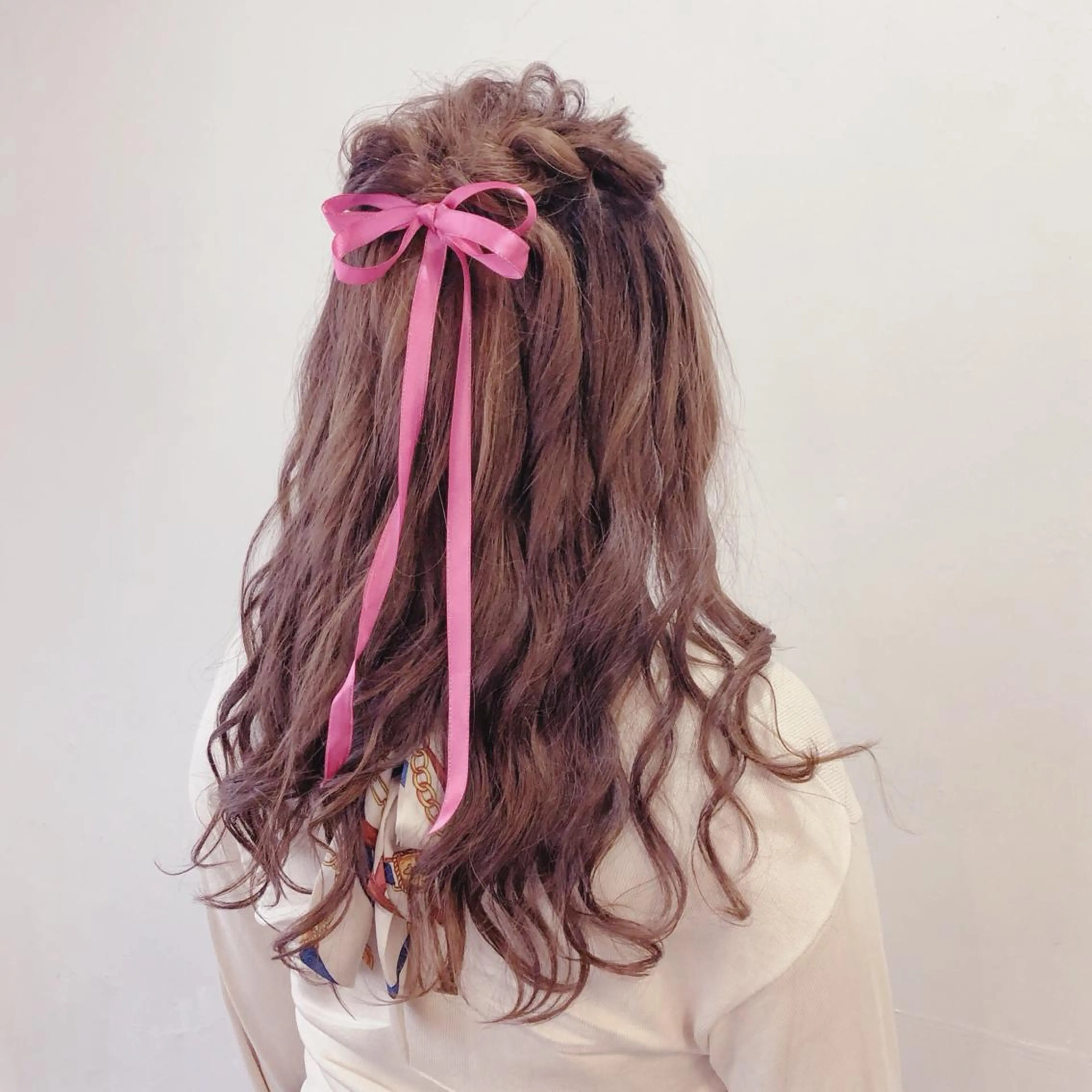 ロング カラー ヘアアレンジ stream1st所属・ツヤカラー 🕊️sayakaのヘアスタイル