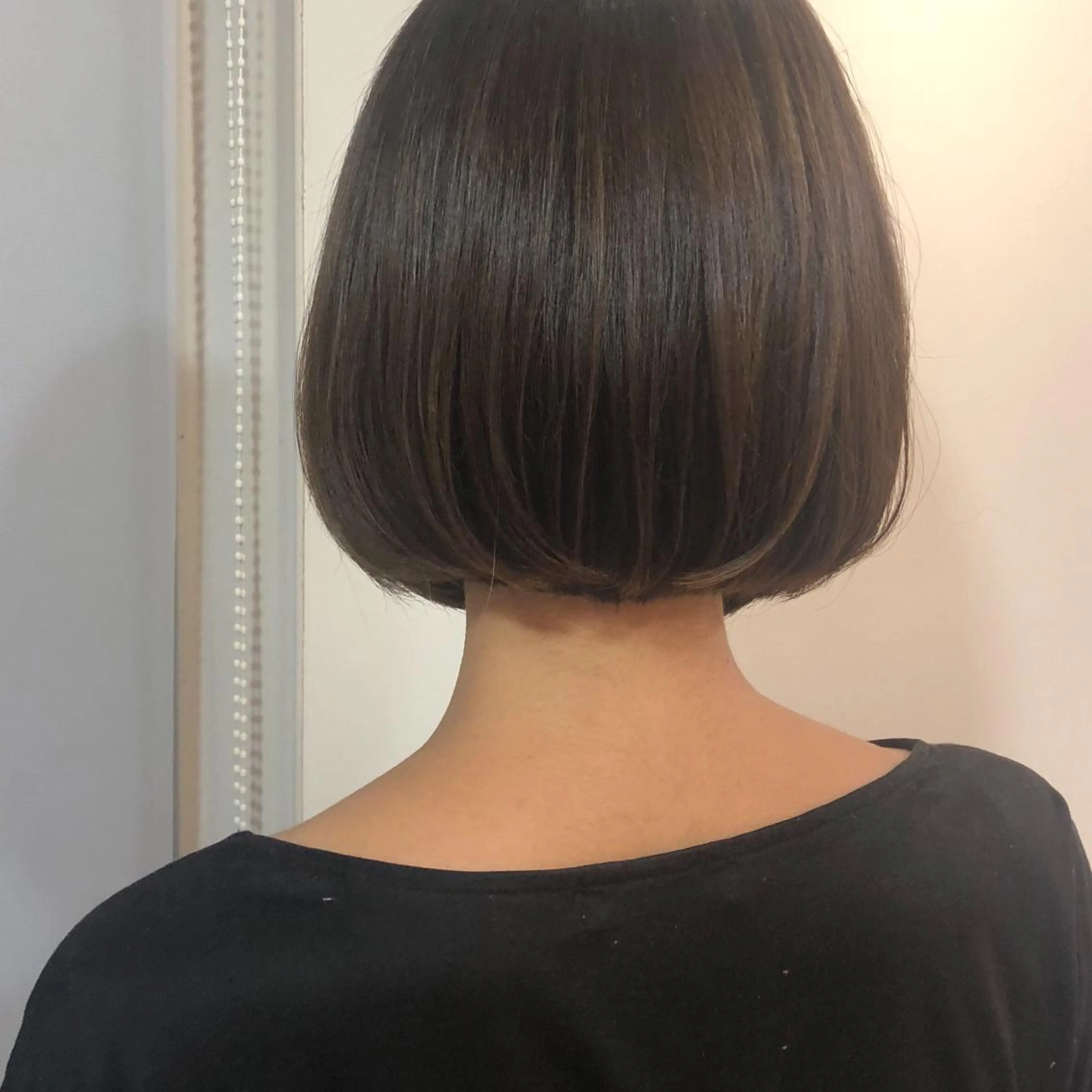 ショート カラー ボブ カット トリートメント 中山 天地のヘアスタイル