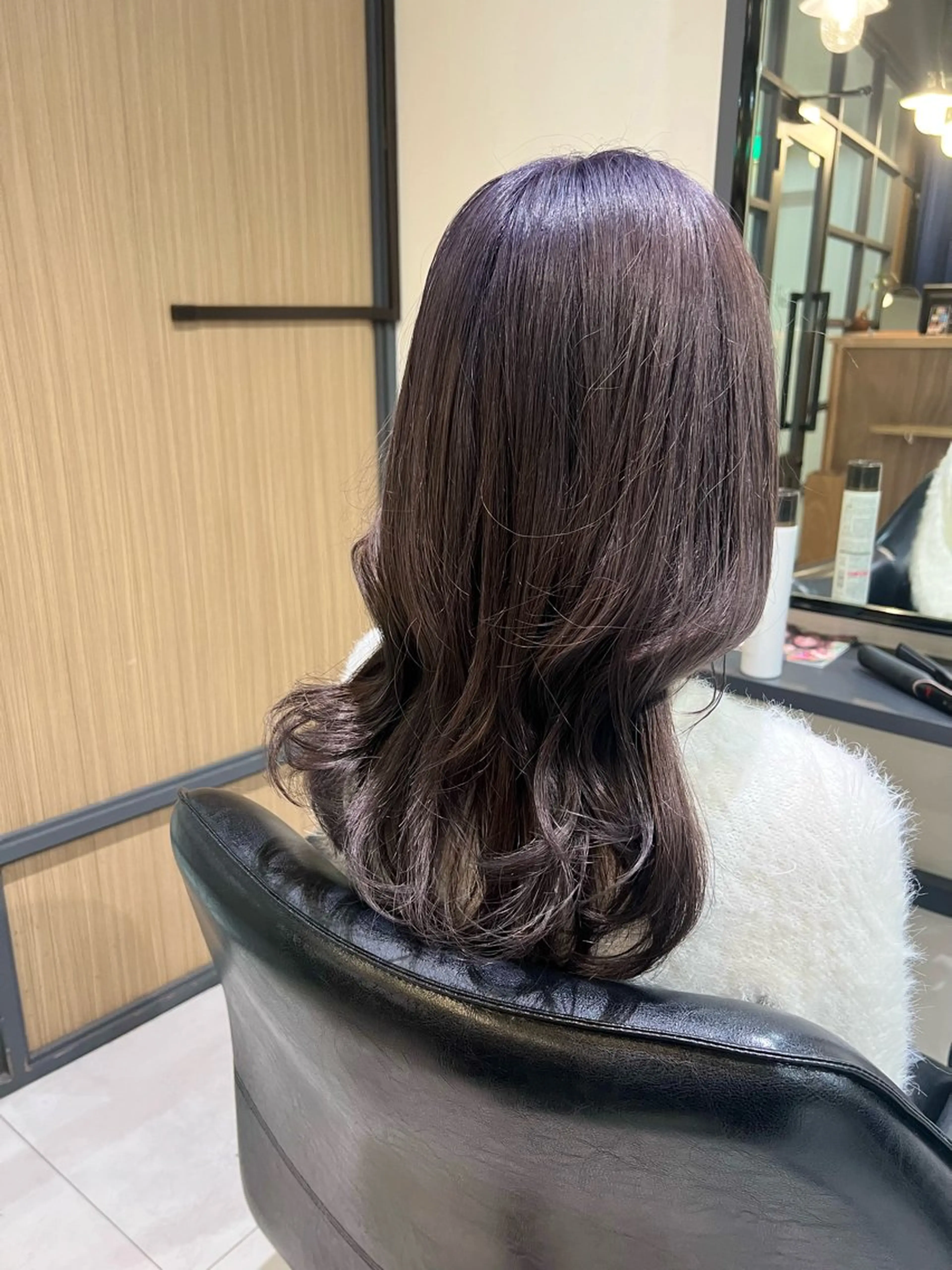 セミロング カラー Neale. ユメのヘアスタイル