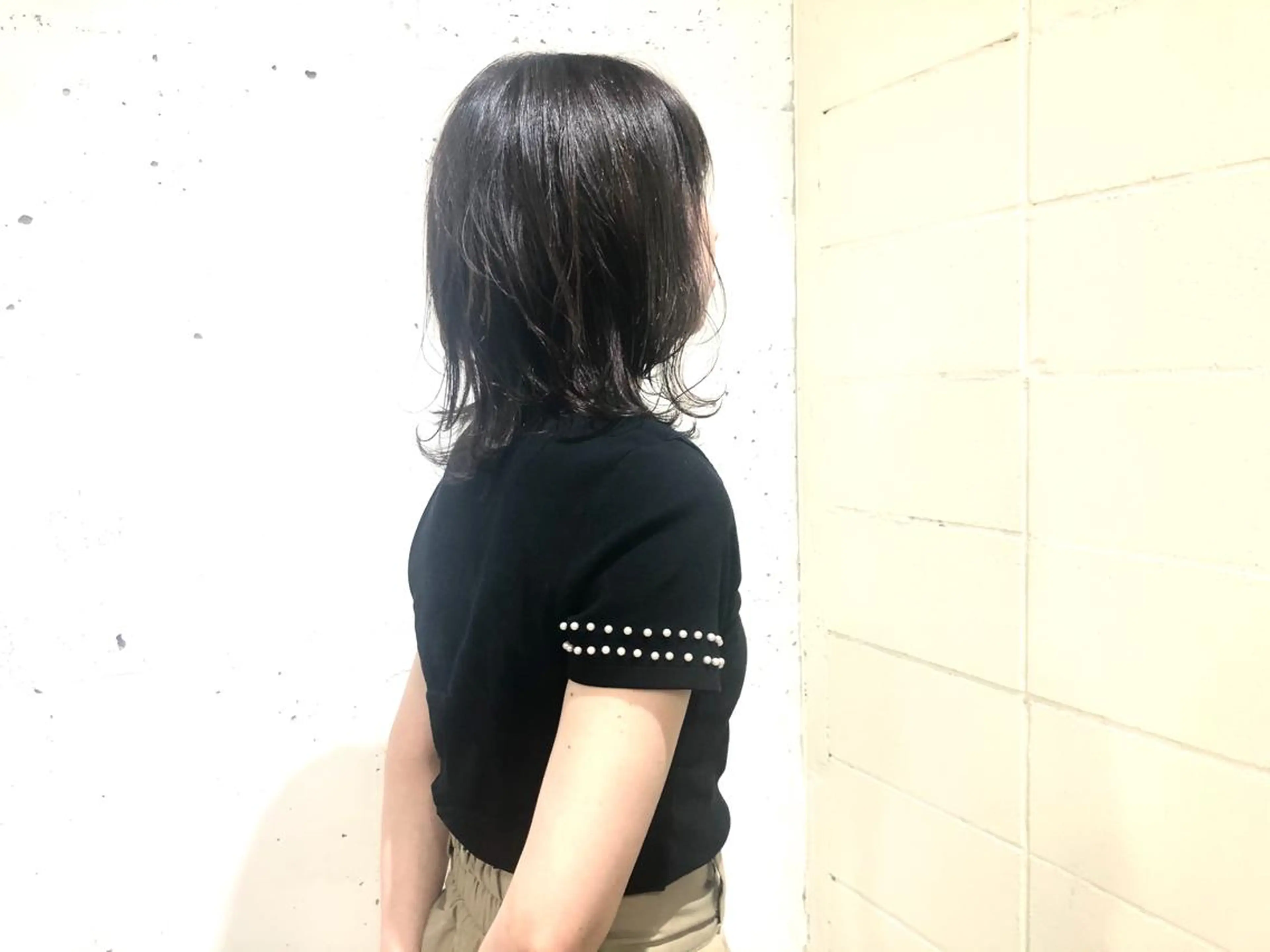 ミディアム カラー オーナースタイリスト 佐藤のヘアスタイル