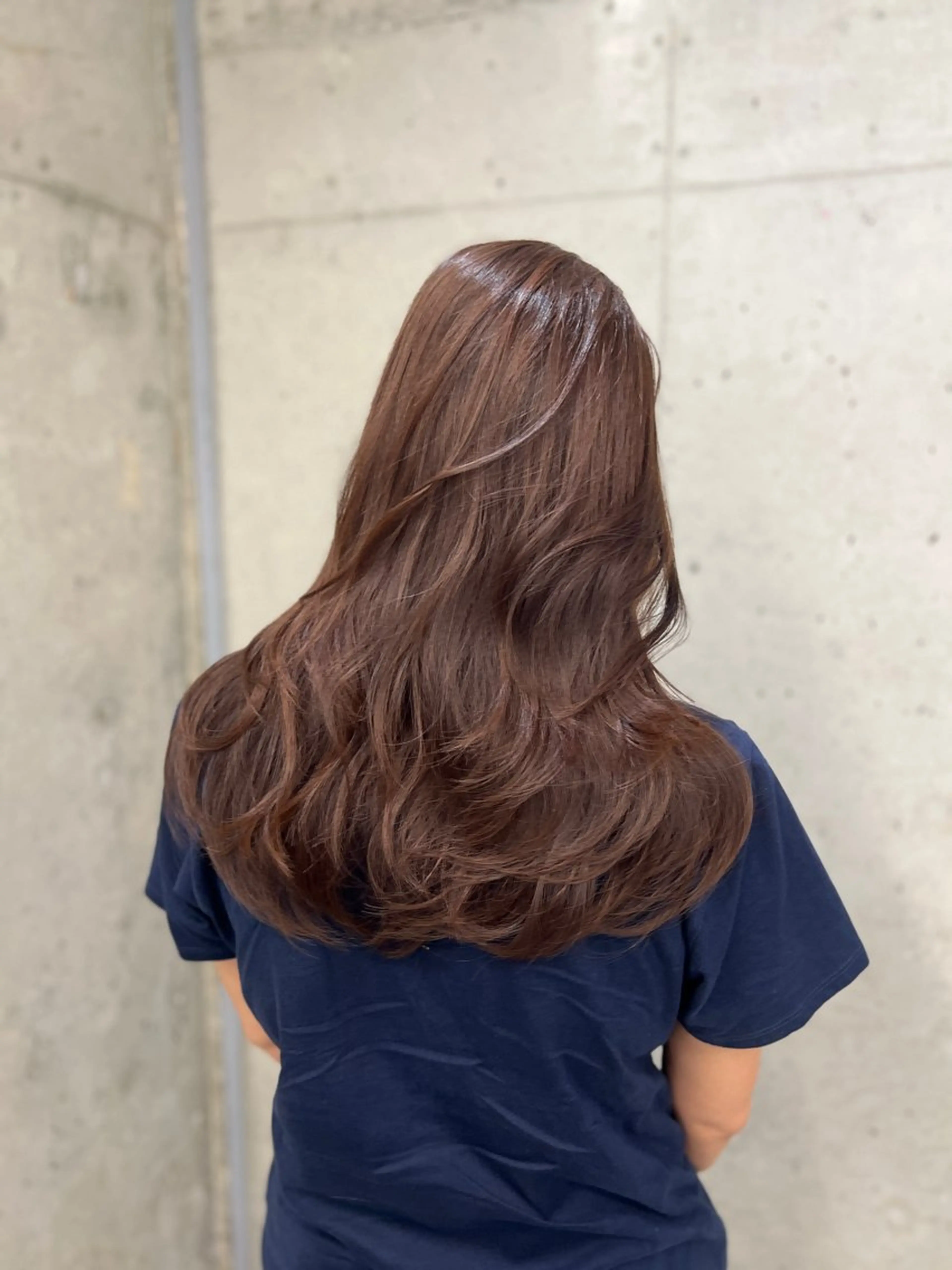 ロング 髪質改善 レイヤーカット 似合わせカット 頓所 大昂のヘアスタイル