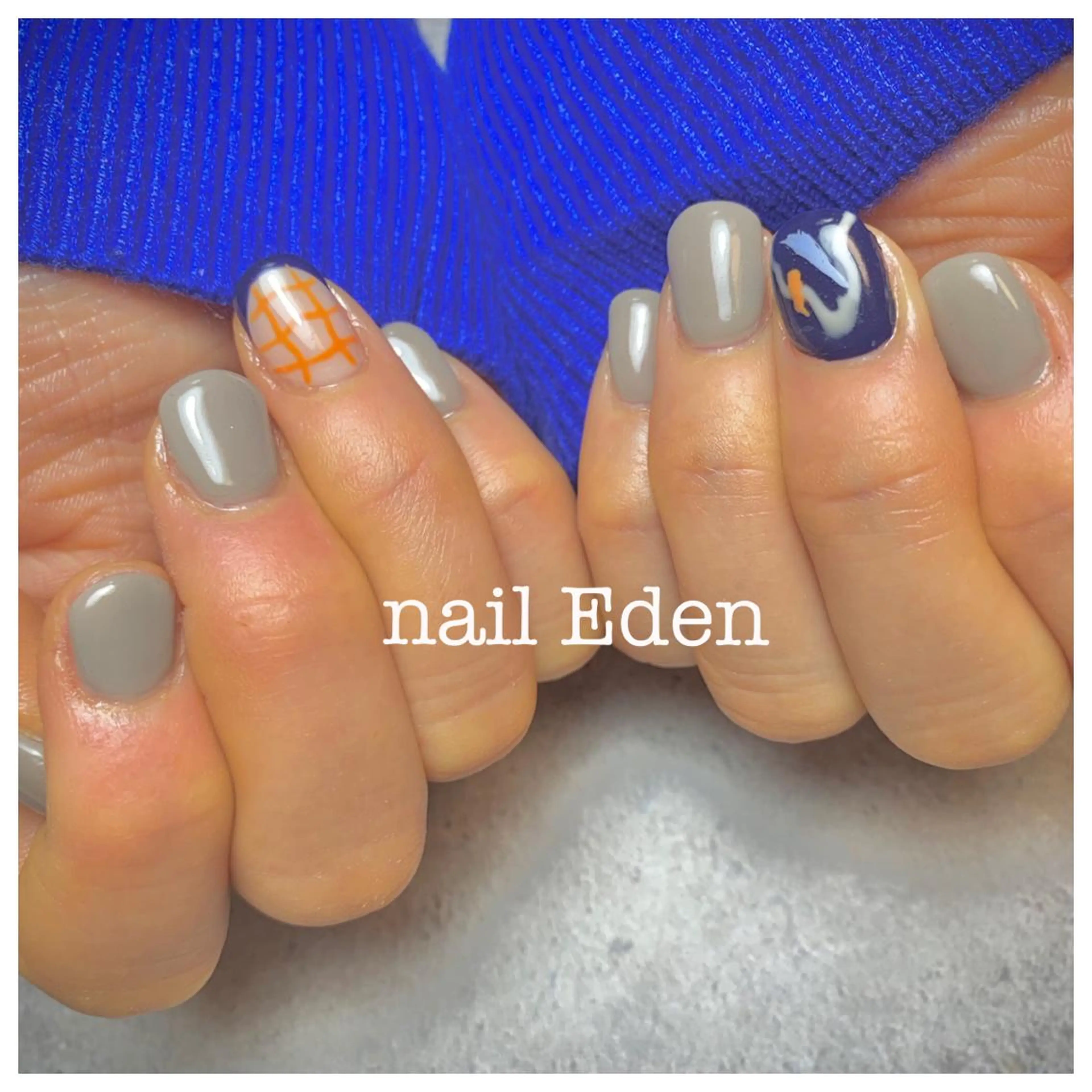 ネイル 持ち込み ハンドネイル ハンドケア Eden　private nail saron所属・Eden ♾️のネイルデザイン