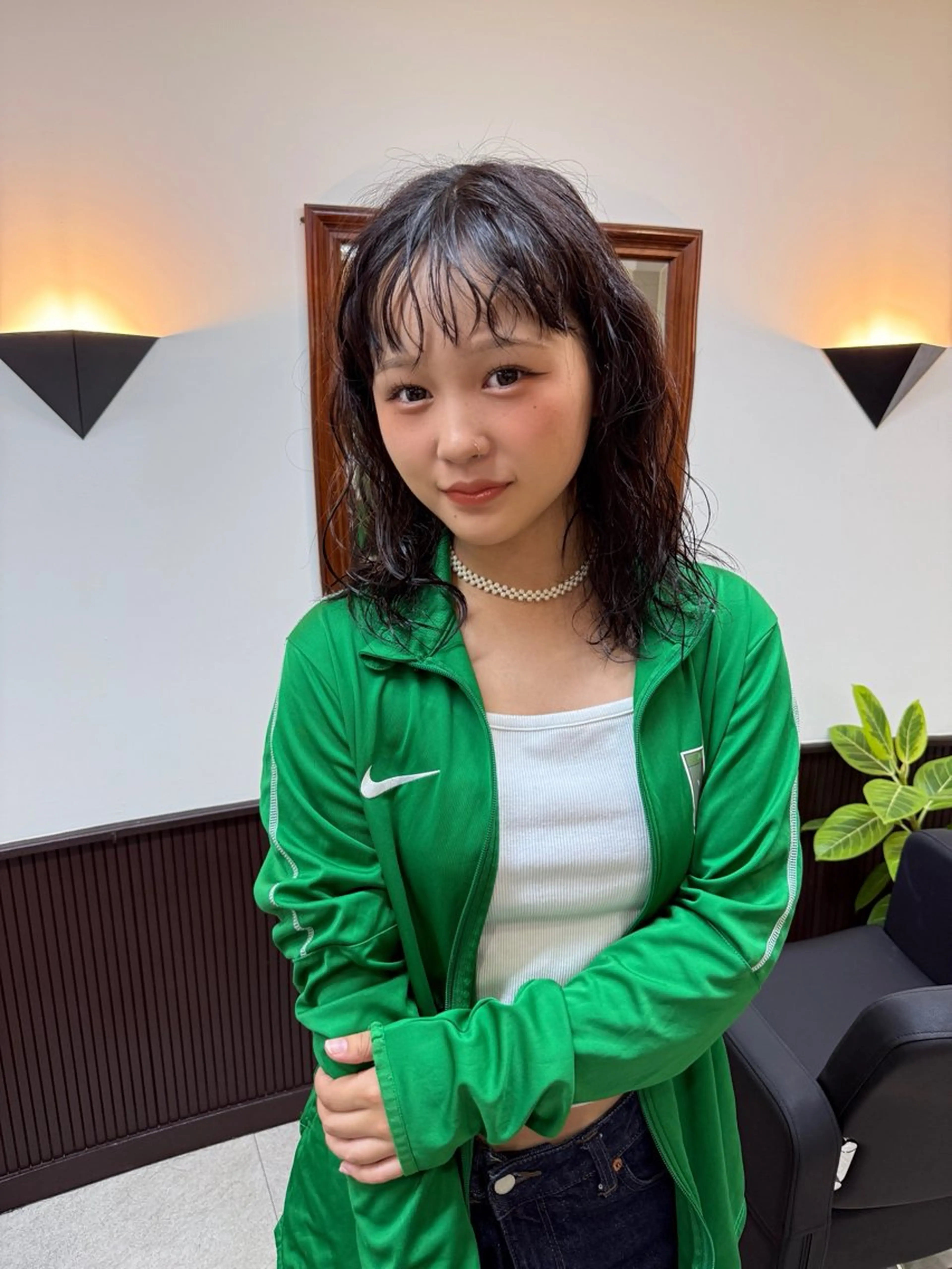 ミディアム ミディアムパーマ カット パーマ SHICUNEアサミ /ショート/メンズのヘアスタイル