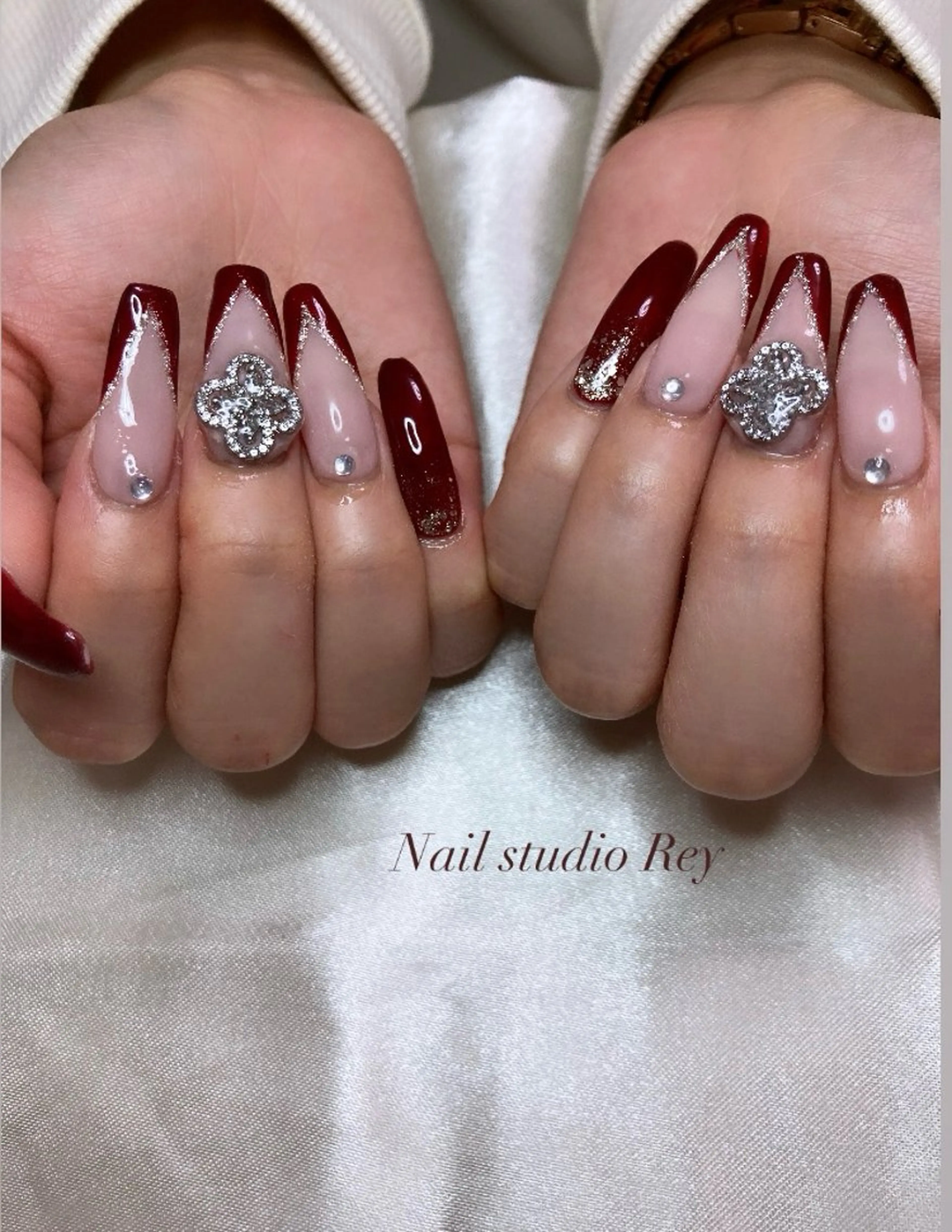 ネイル ボルドー ecrin (エクラン)のネイルデザイン