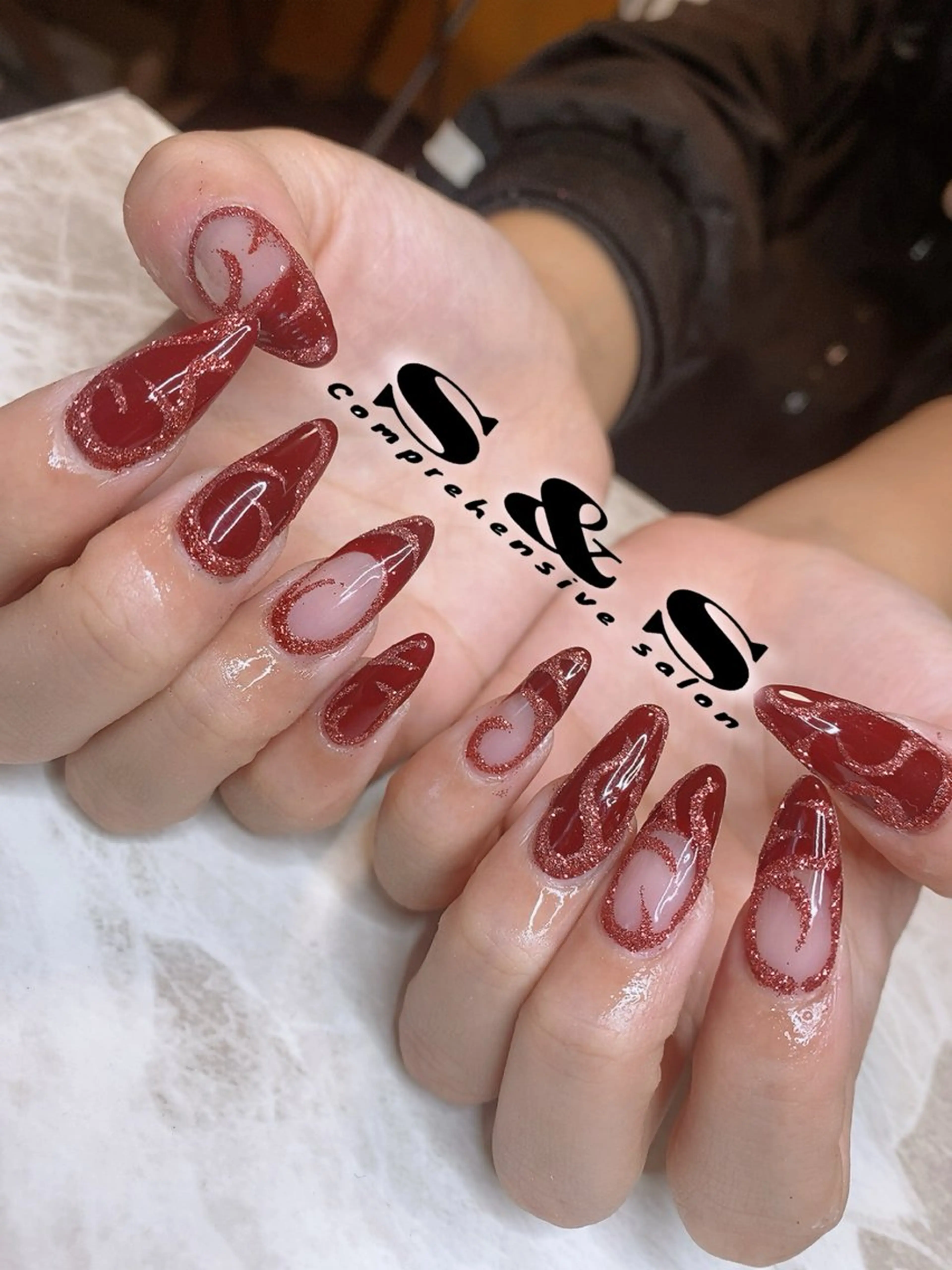 ネイル 長さ出し メンズネイル 持ち込み スカルプネイル S&S 村田小百合のネイルデザイン