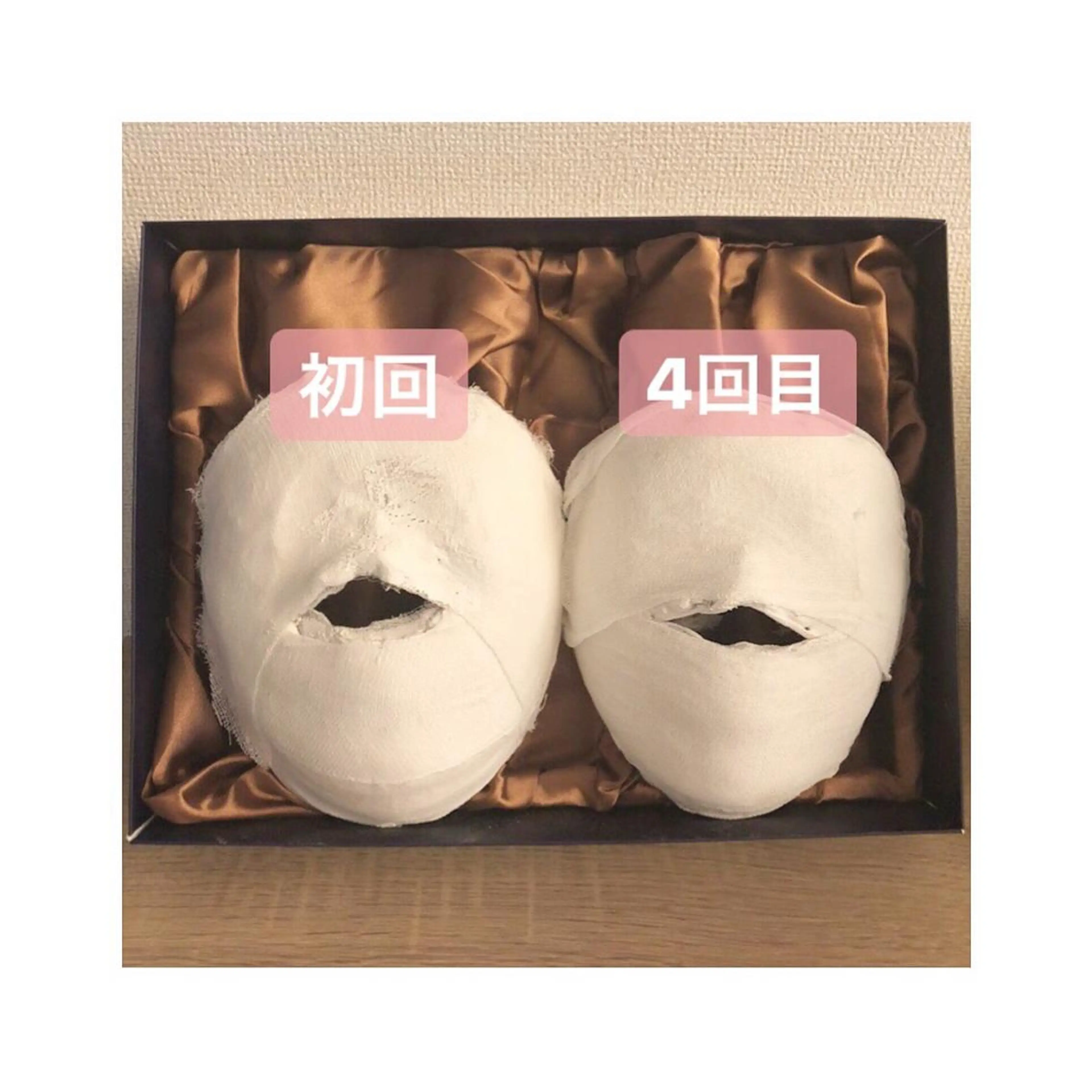 初回 小顔骨気(コルギ)石膏パック付きの写真