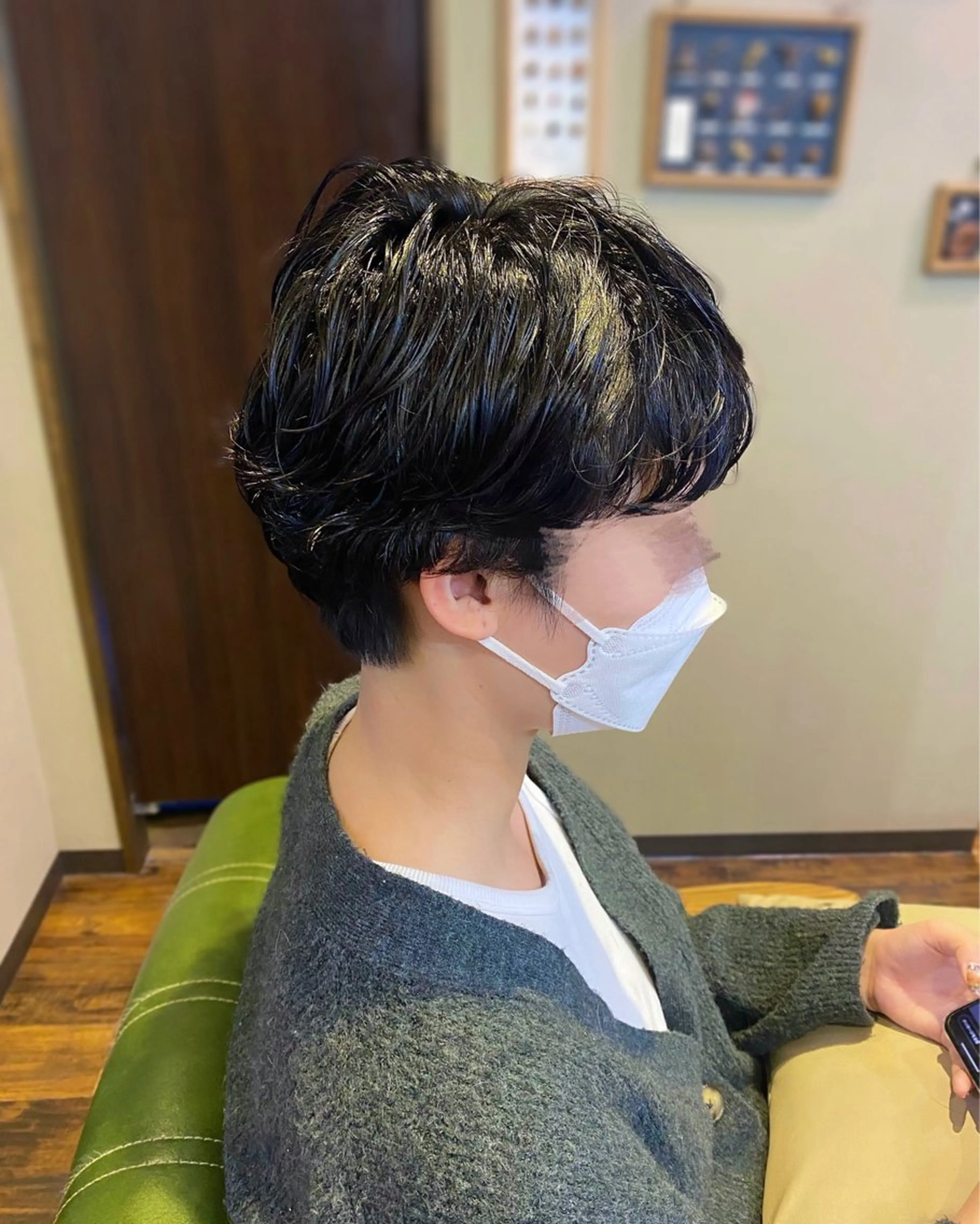 ショート カット パーマ トリートメント kanako 🦋🫧のヘアスタイル