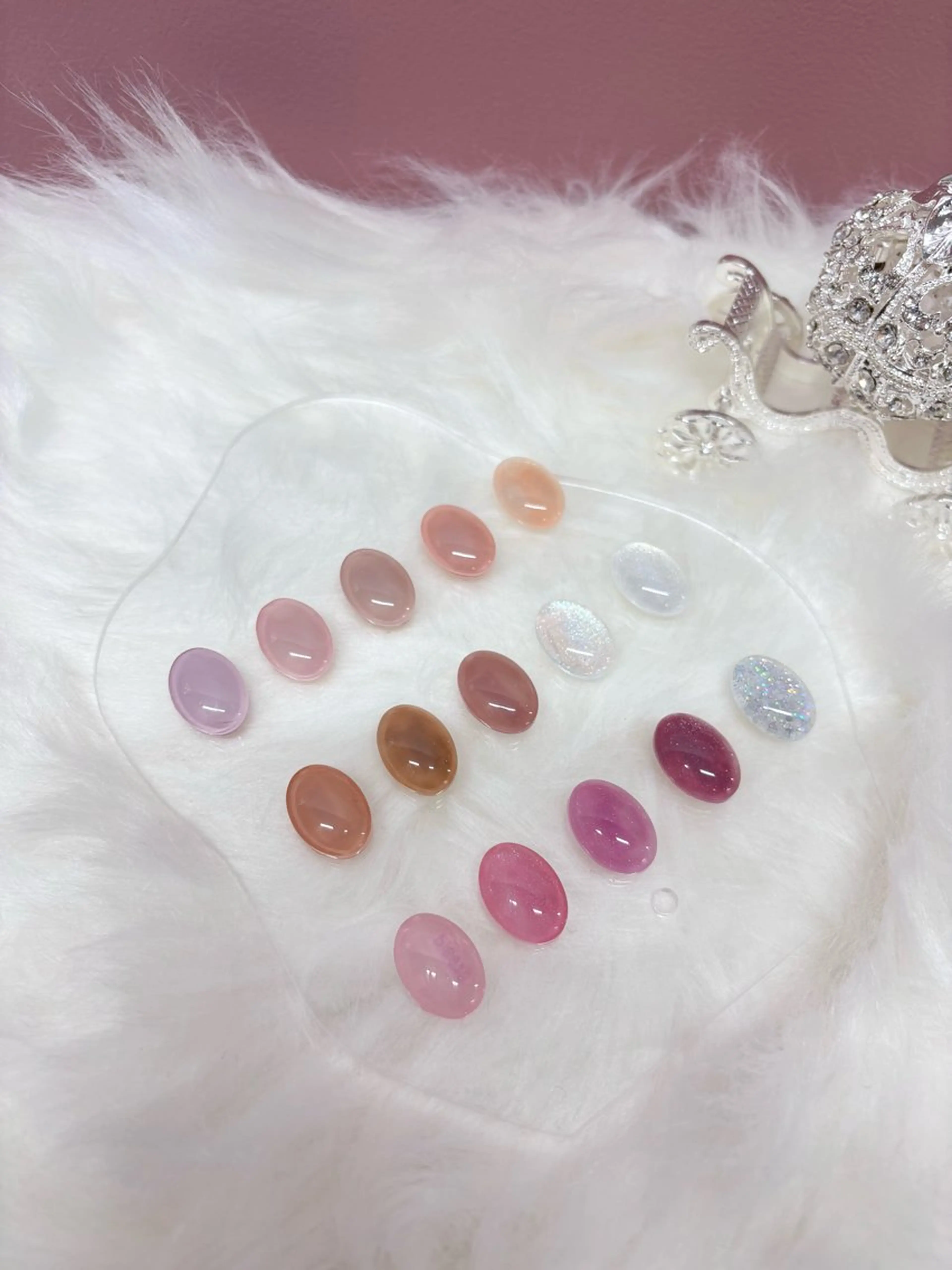 💗15色限定ワンカラー💗(オフなし)(甘皮ケア付き)オフィスネイルでも使えるちゆるちゅるネイルの写真