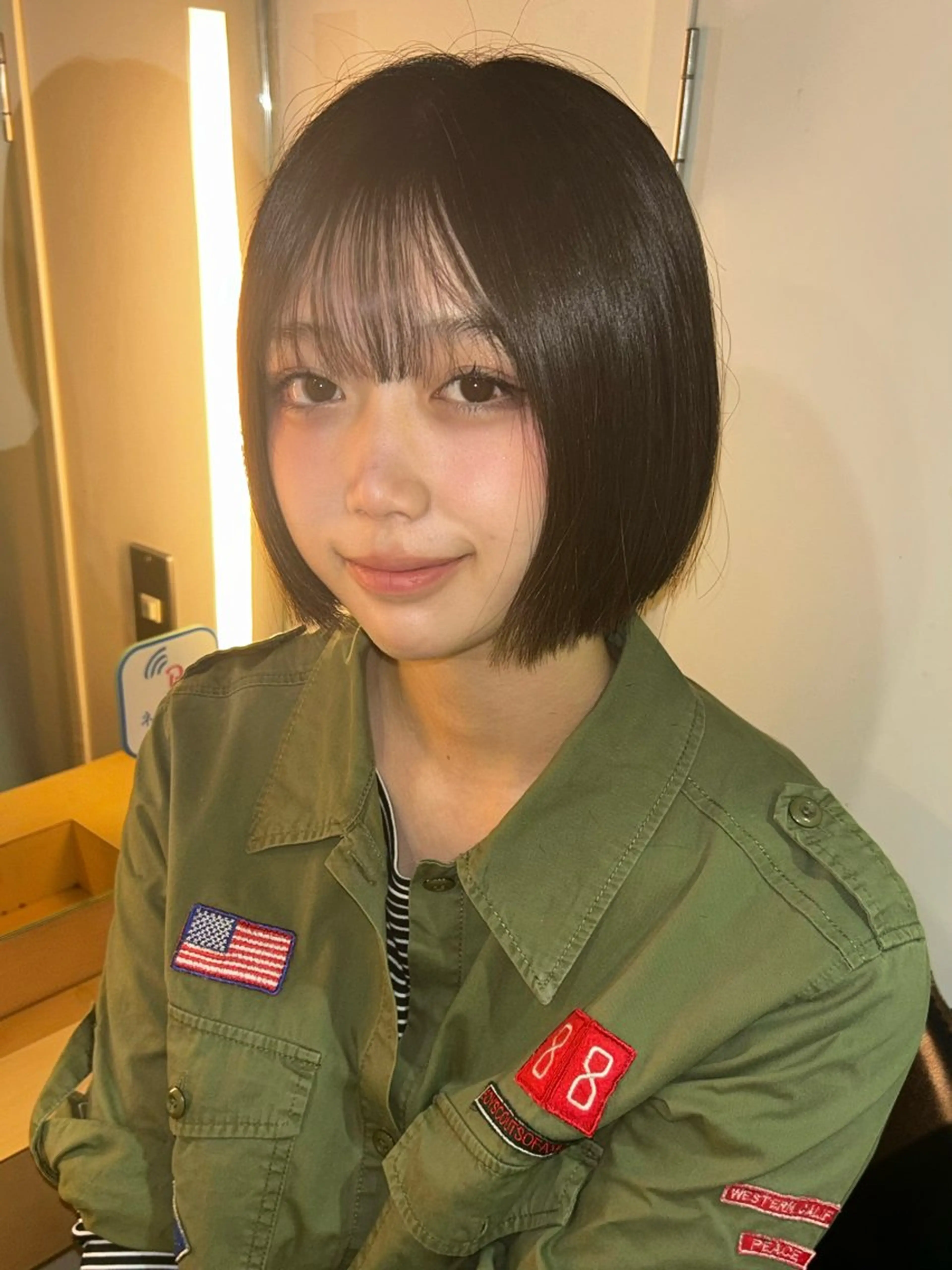 【minimo限定】海外ボブカット＋トリートメント🧡の写真