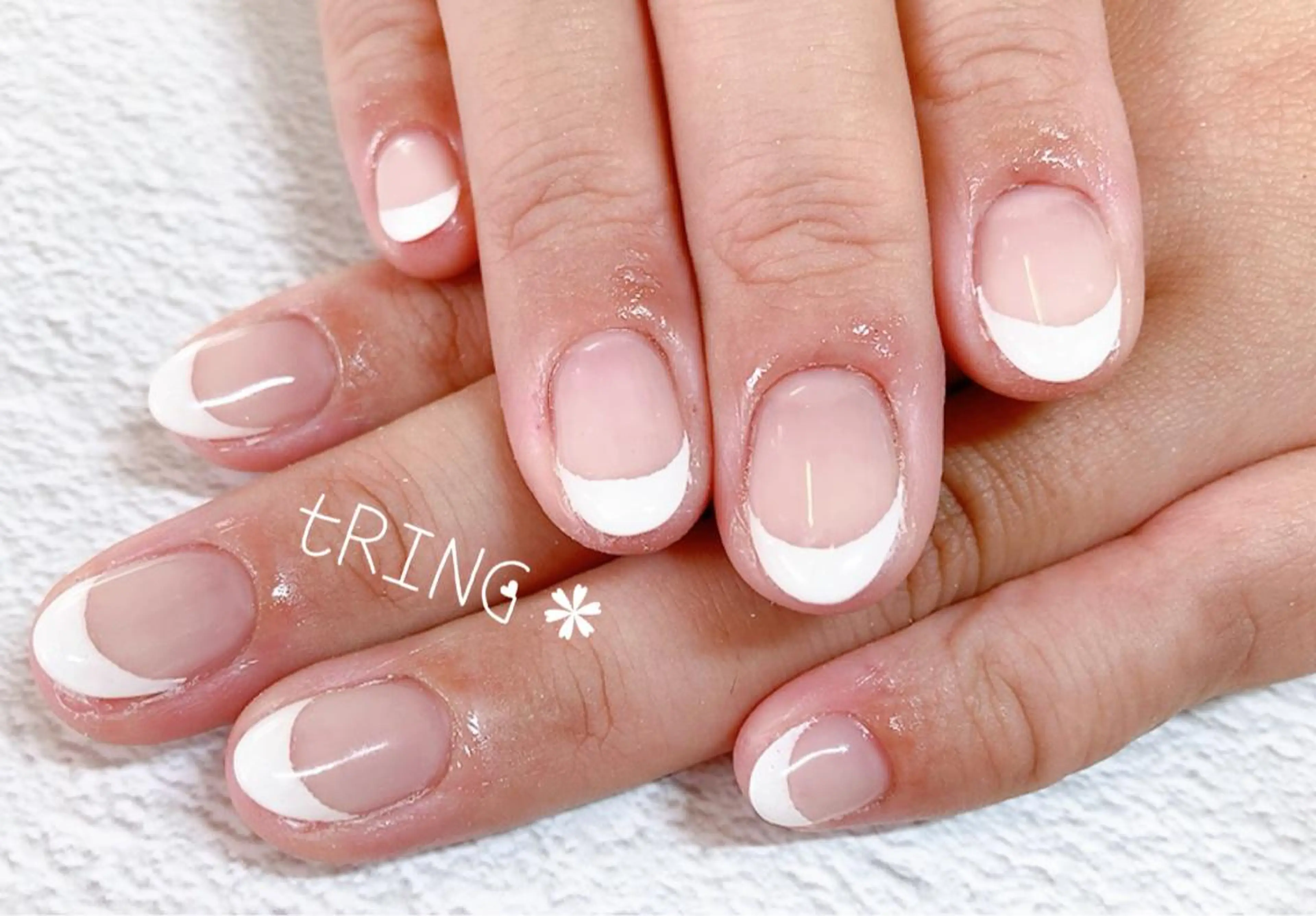 ネイル ハンドネイル tRING＊ しいの木台のネイルデザイン