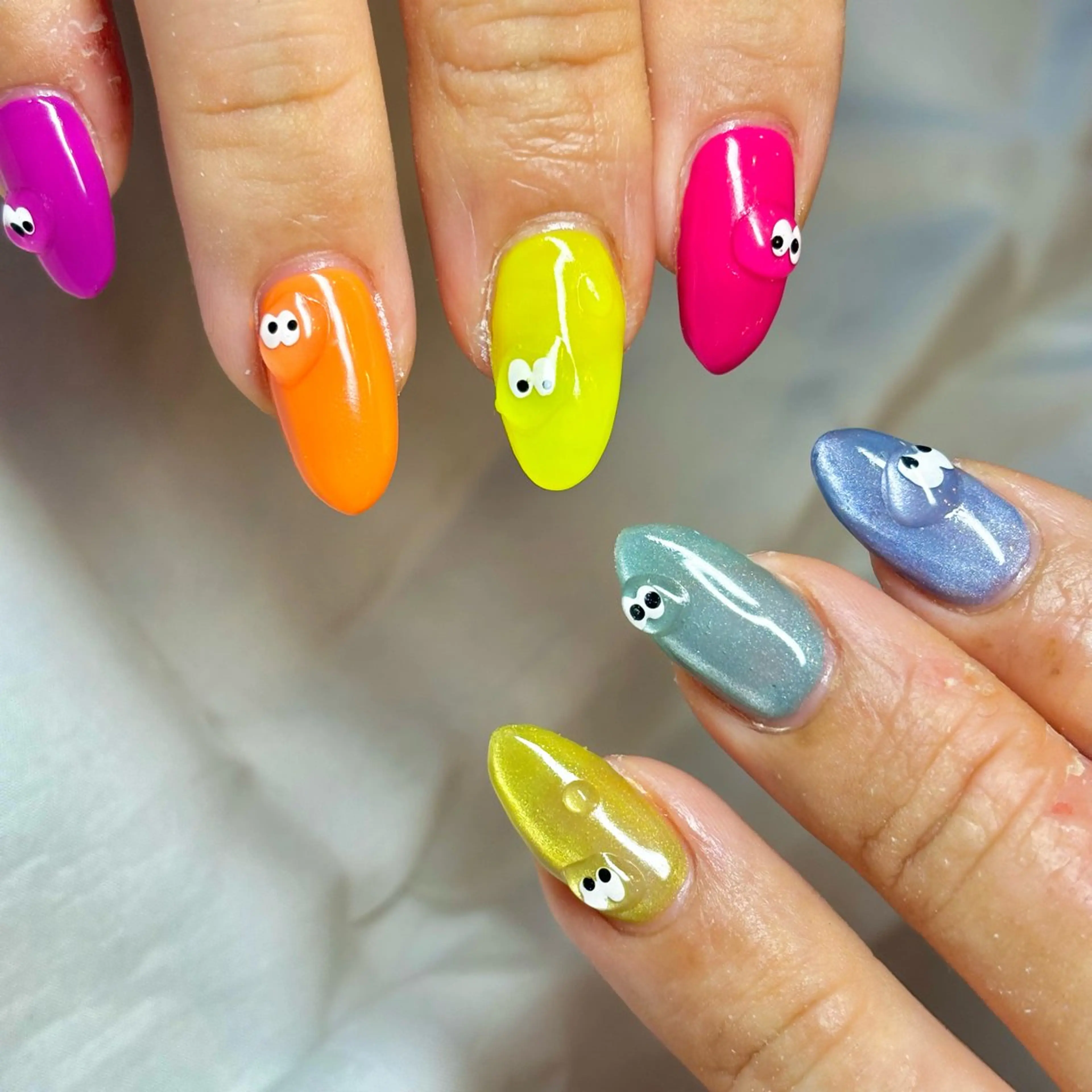 メンズ ネイル ハンドネイル ハンドケア nail&eye Aoのマツエク・マツパデザイン