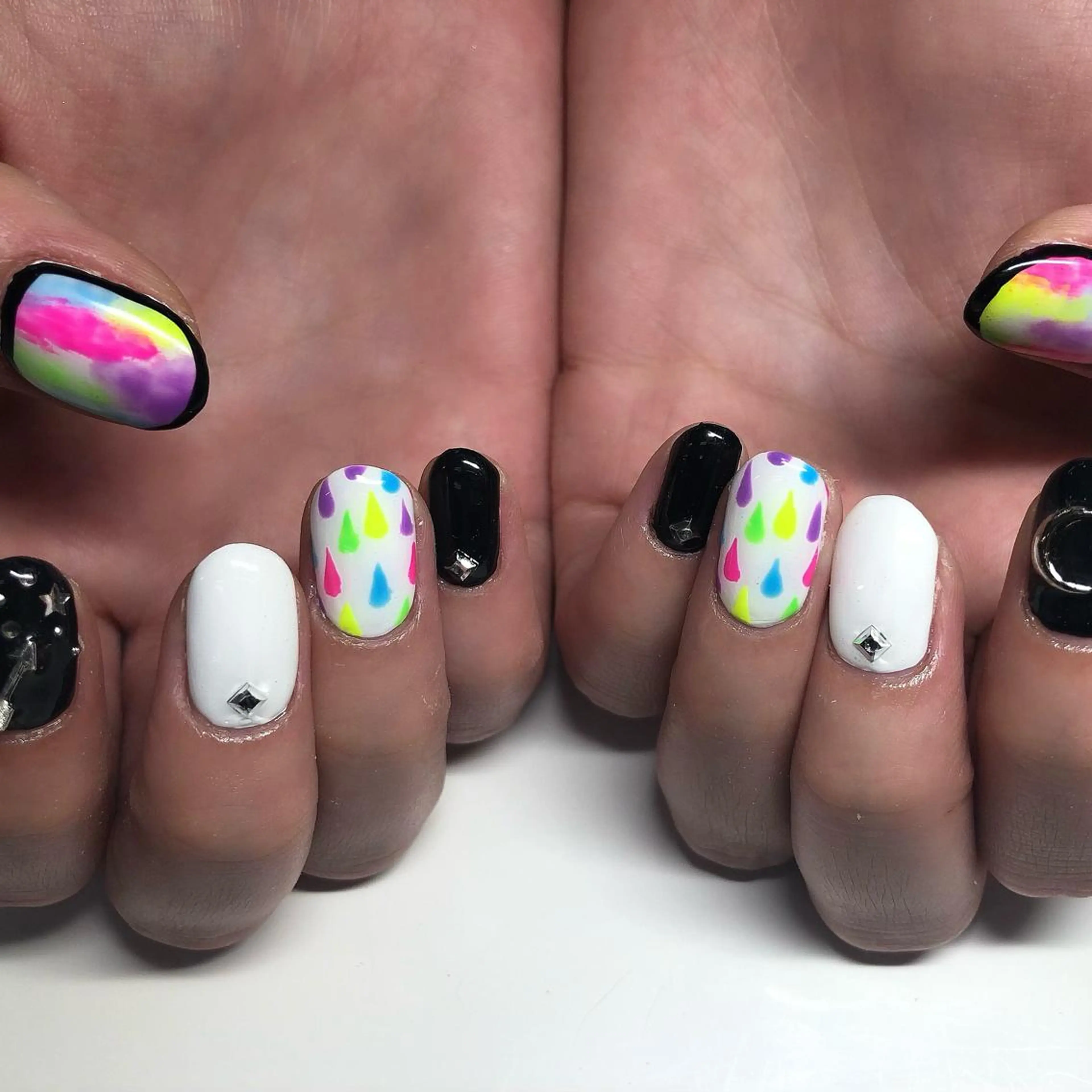 ネイル アートネイル 持ち込み ハンドネイル 【Yappy🌈】 💖P-tanaのネイルデザイン